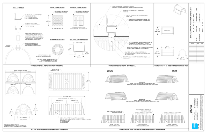 330XLHD Cultec Details