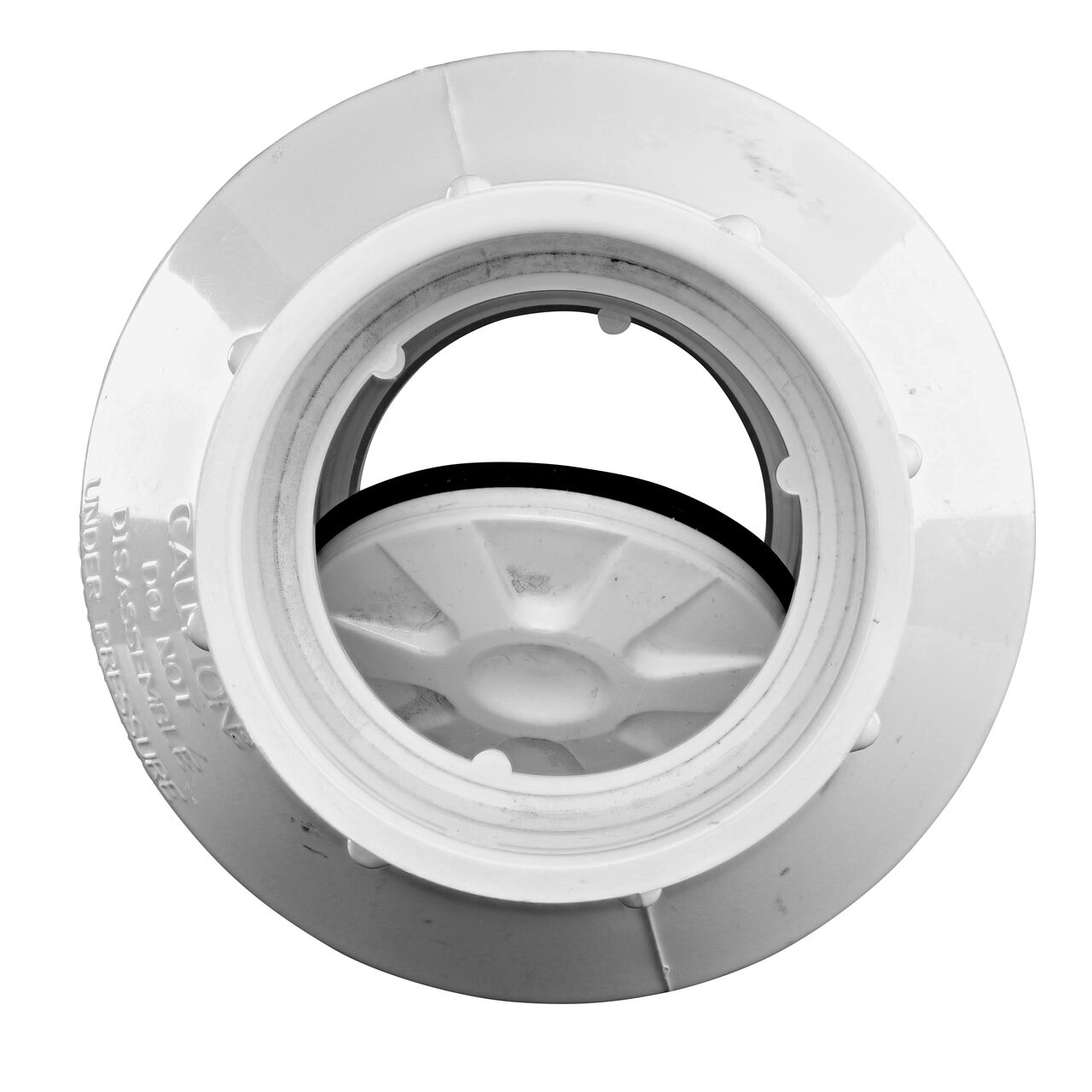 Direct water flow through your irrigation system through the leak-resistant valve on the NDS White 2 in. female end by female end PVC Swing Check Valve (NDS 1520-20F)
