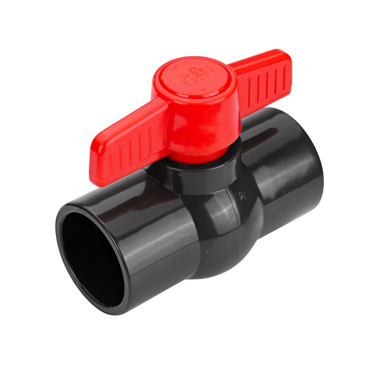 NDS PVC IPS Ball Valve is leak-resistant valve connects two 1-1/4 in. Sch. 40 pipe ends in an irrigation or other pressurized system and prevents the backflow of water (NDS E1610-12)
