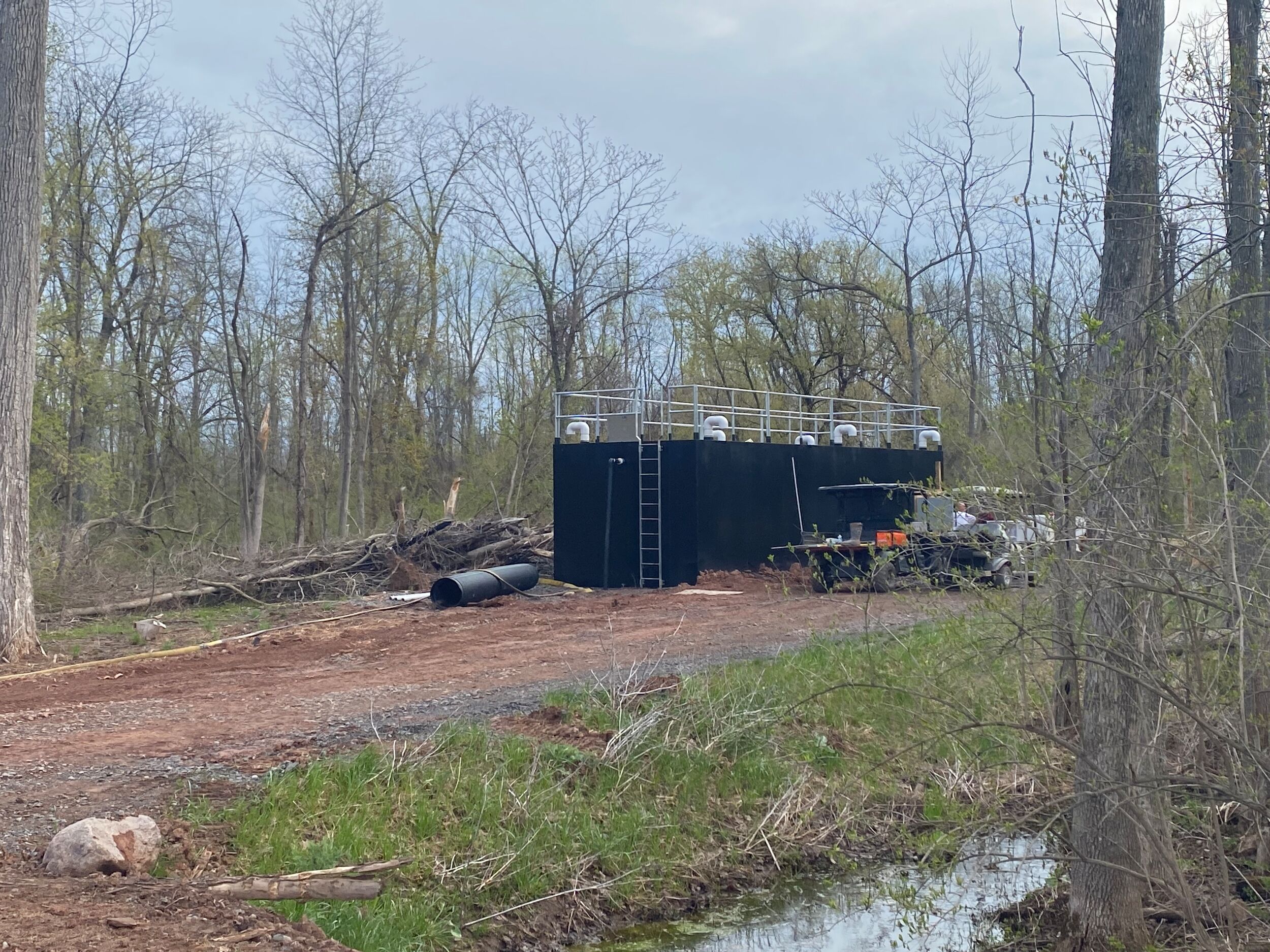 ENVIRO-AIRE Package Plant Install - Big Guys Campground Brockport, NY 2