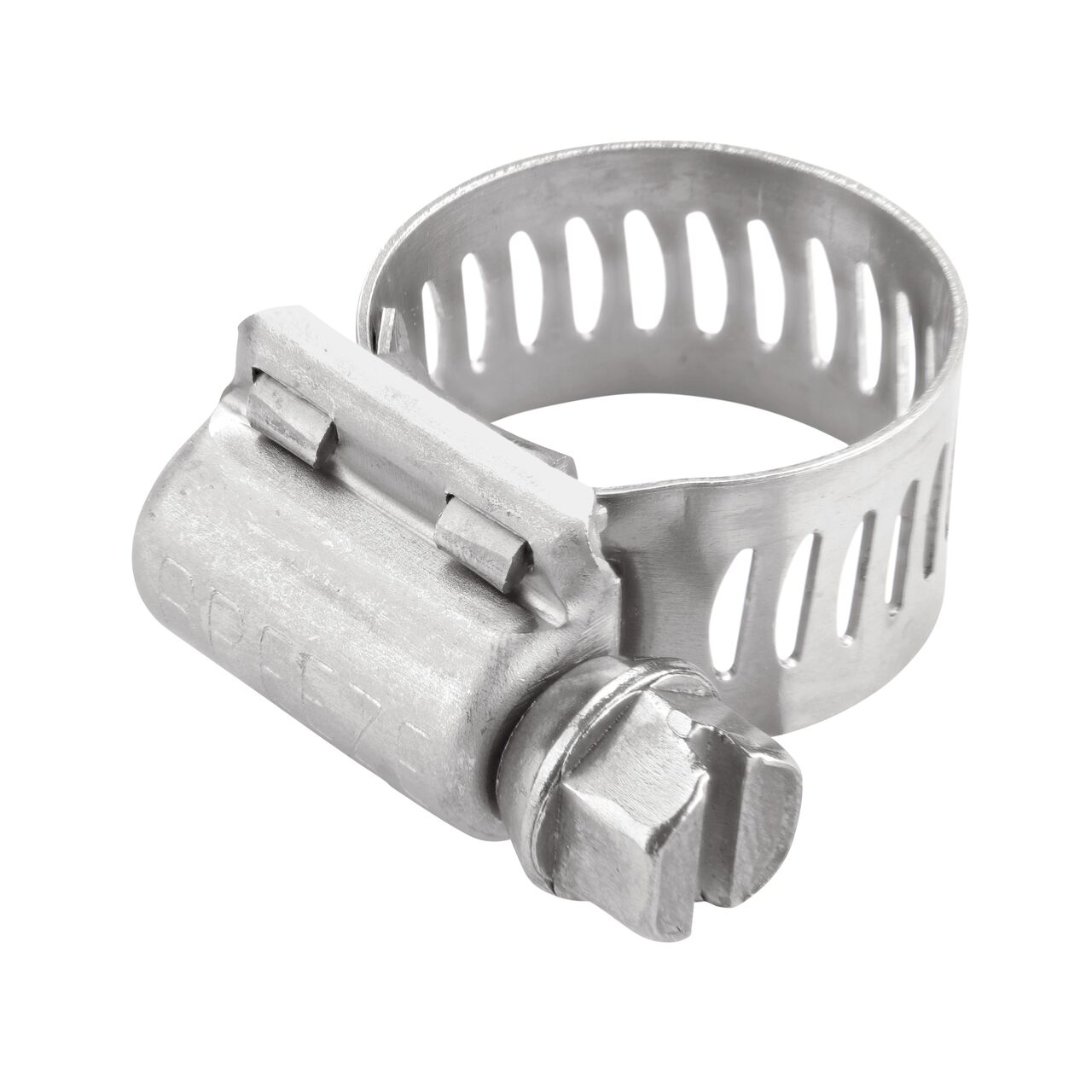 The NDS SAE 6 Worm Drive Hose Clamp with Aero Seal 9/16 in. band width (NDS 64006H) has a heavy duty 4-piece Quadra-Lock design to provide strength and stability; includes underside plate for added strength