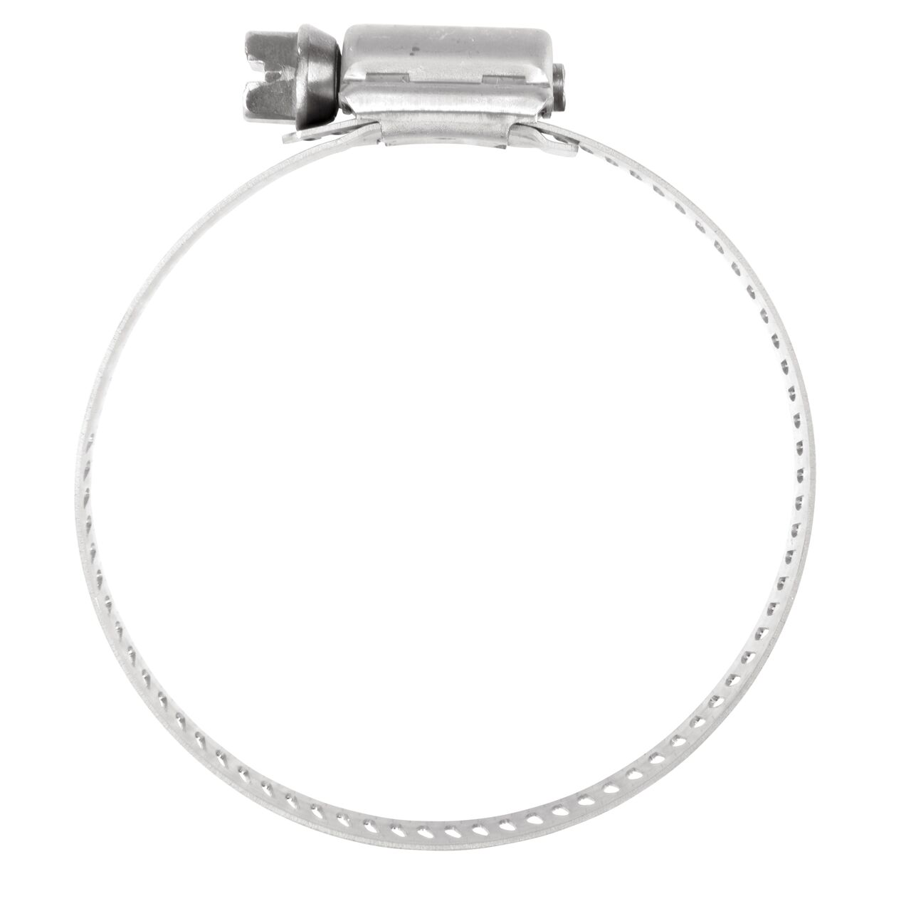 The NDS SAE 32 Worm Drive Hose Clamp with Aero Seal 1/2 in. band width (NDS 64032H) has a diameter range of 1-9/16 - 2-1/2 in.
