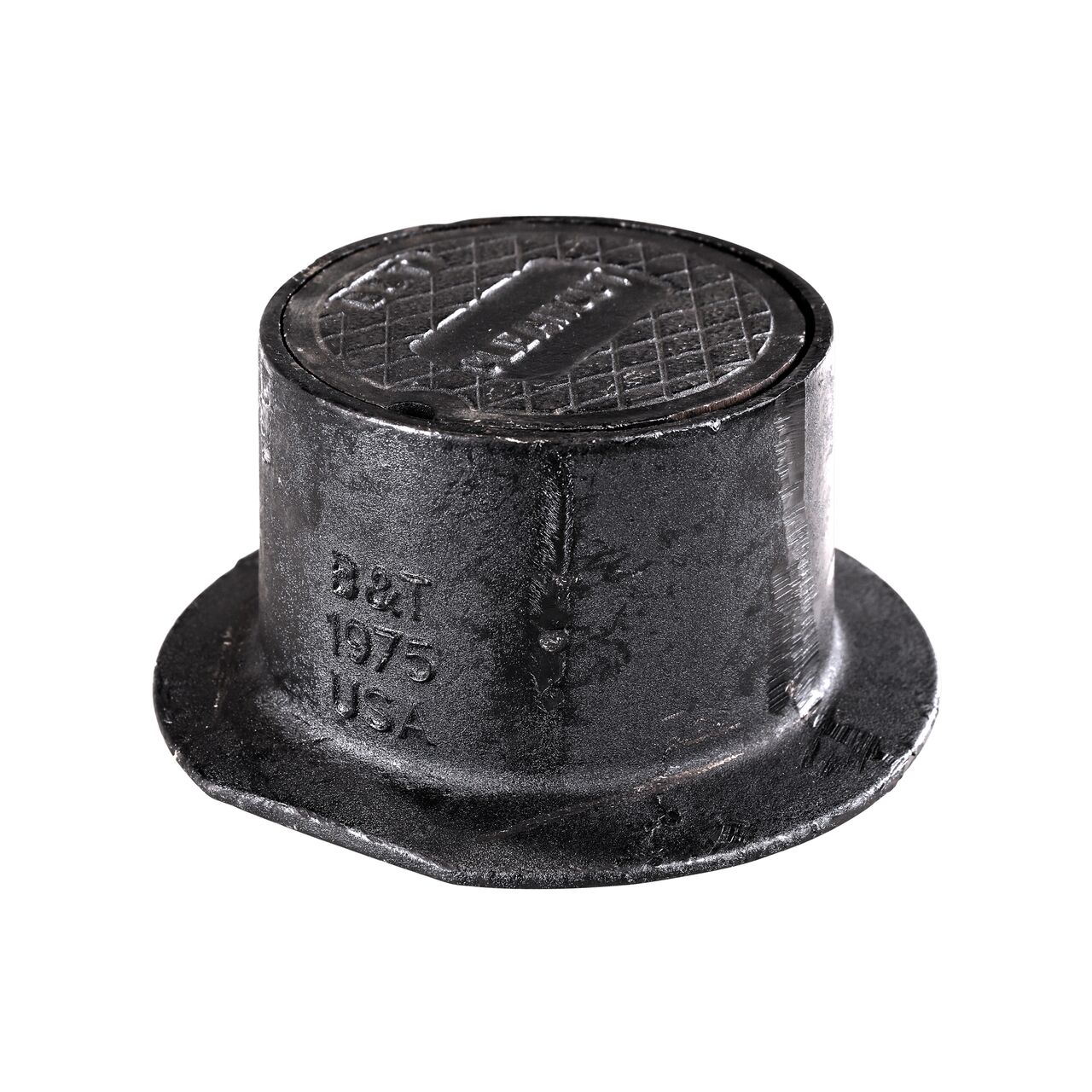 The NDS 10 in. frame and lid is used to protect the opening of the cleanout riser pipe used in StormChamber® systems (NDS SC-FL-10)