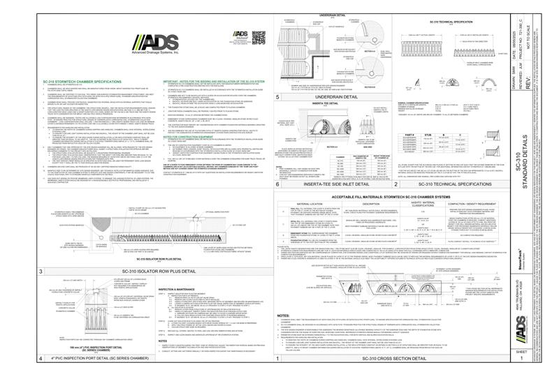 SC-310 StormTech Full Detail Sheet