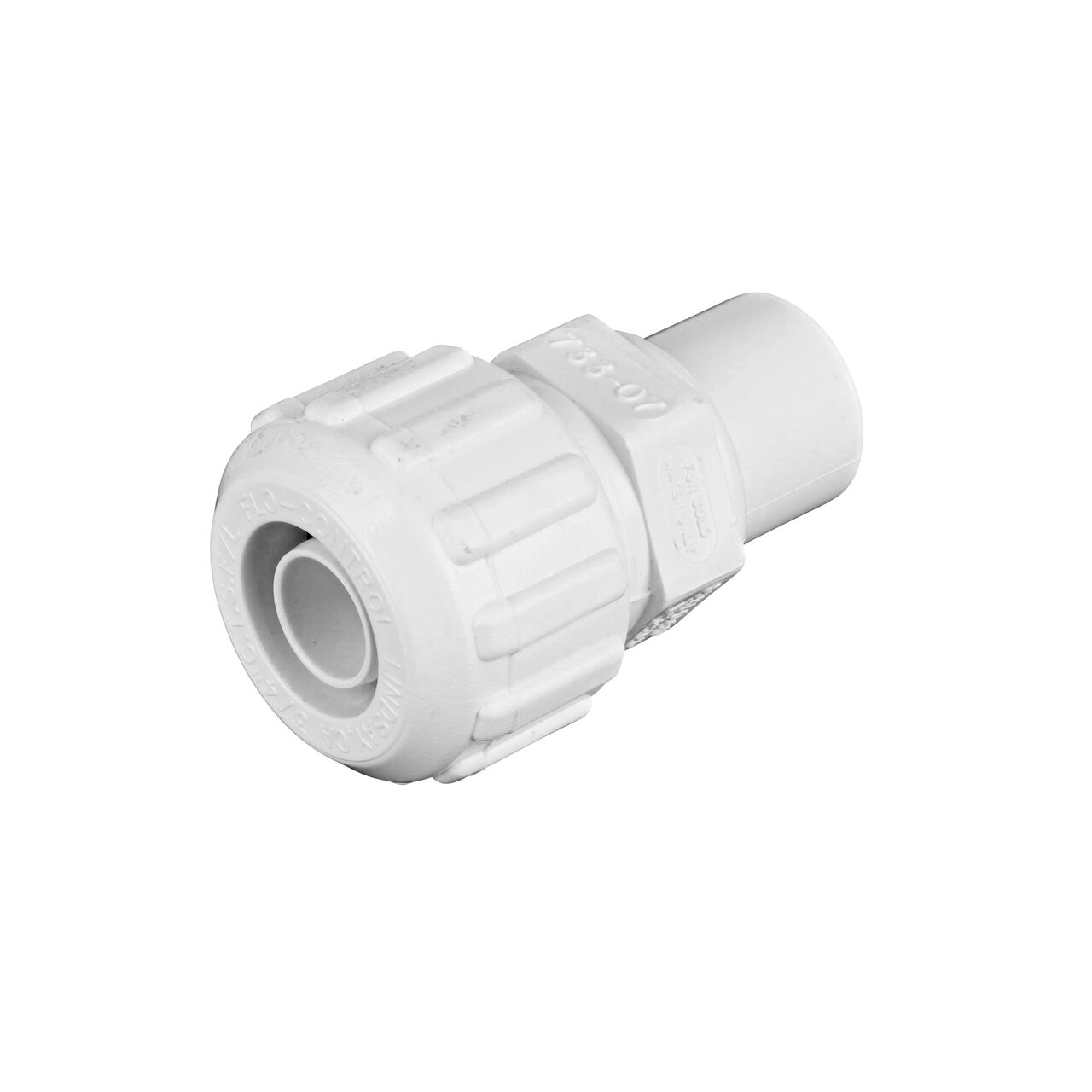 The NDS 3/4 in. IPS Spigot X SDR-9 CTS Flo-Lock™ Gripper Adapter provides a leak-resistant connection between pipes (NDS 733-07)