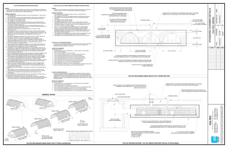 280HD Cultec Cross Section