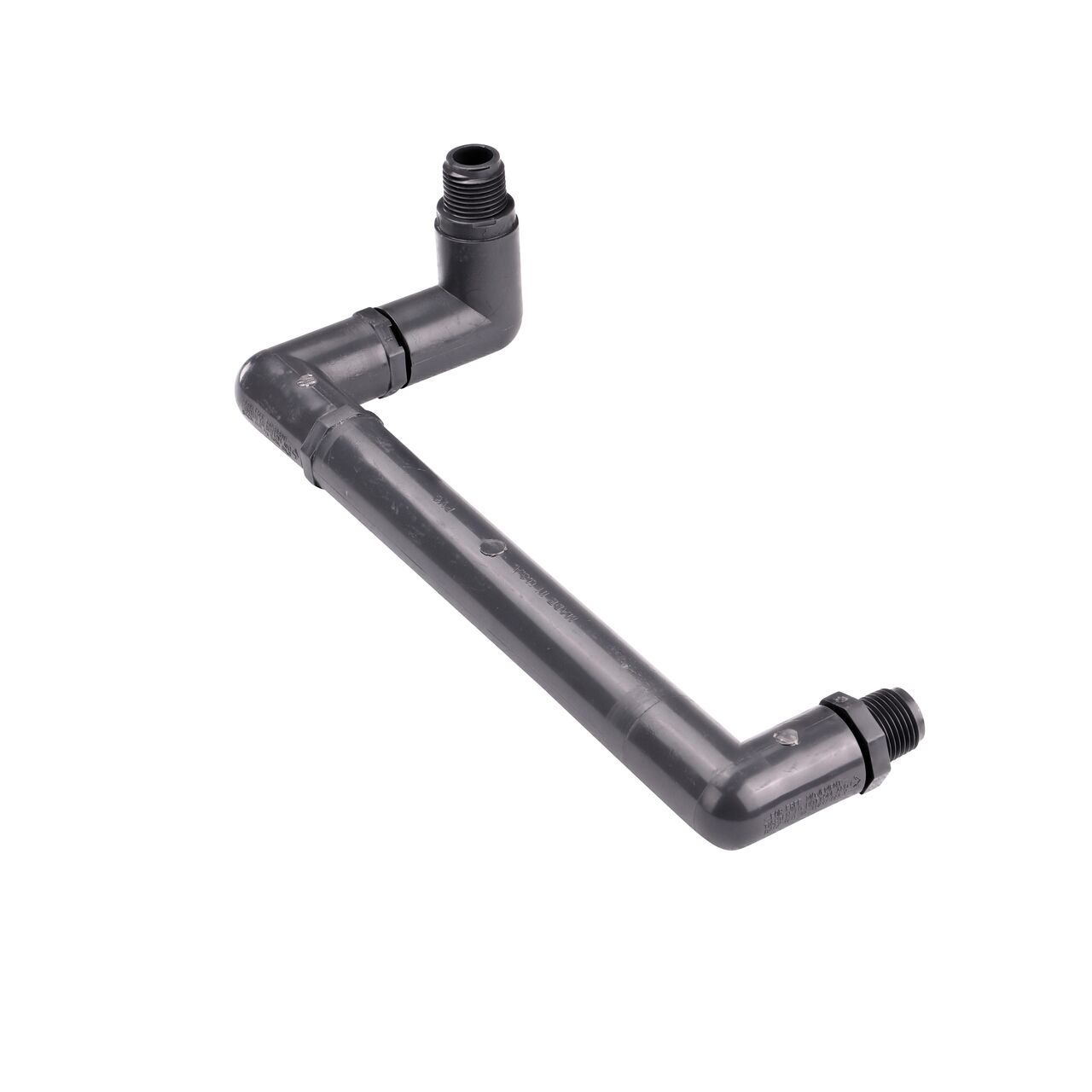 NDS PVC Triple Swing Joints Assembly, Sch. 80 1/2 in. MPT is ideal for placing sprinklers in narrow or uneven areas that pipelines can’t reach (NDS TSA-0500-TT)