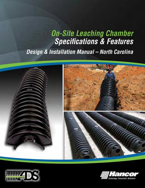 North Carolina Arc by Infiltrator Design Manual