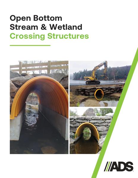 Open Bottom Stream & Wetland Crossing Structure StormTech Brochure