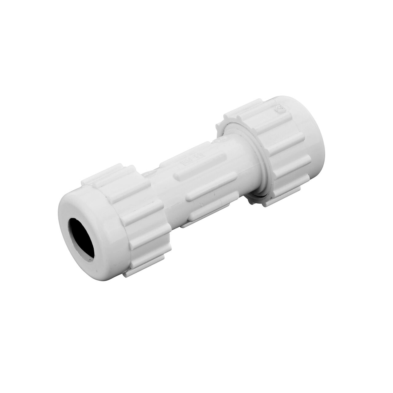 The NDS 1/2 in. CTS UC Compression Coupling creates a leak-resistant connection between two pipes to direct flow one-way through the system (NDS CCC-0500)