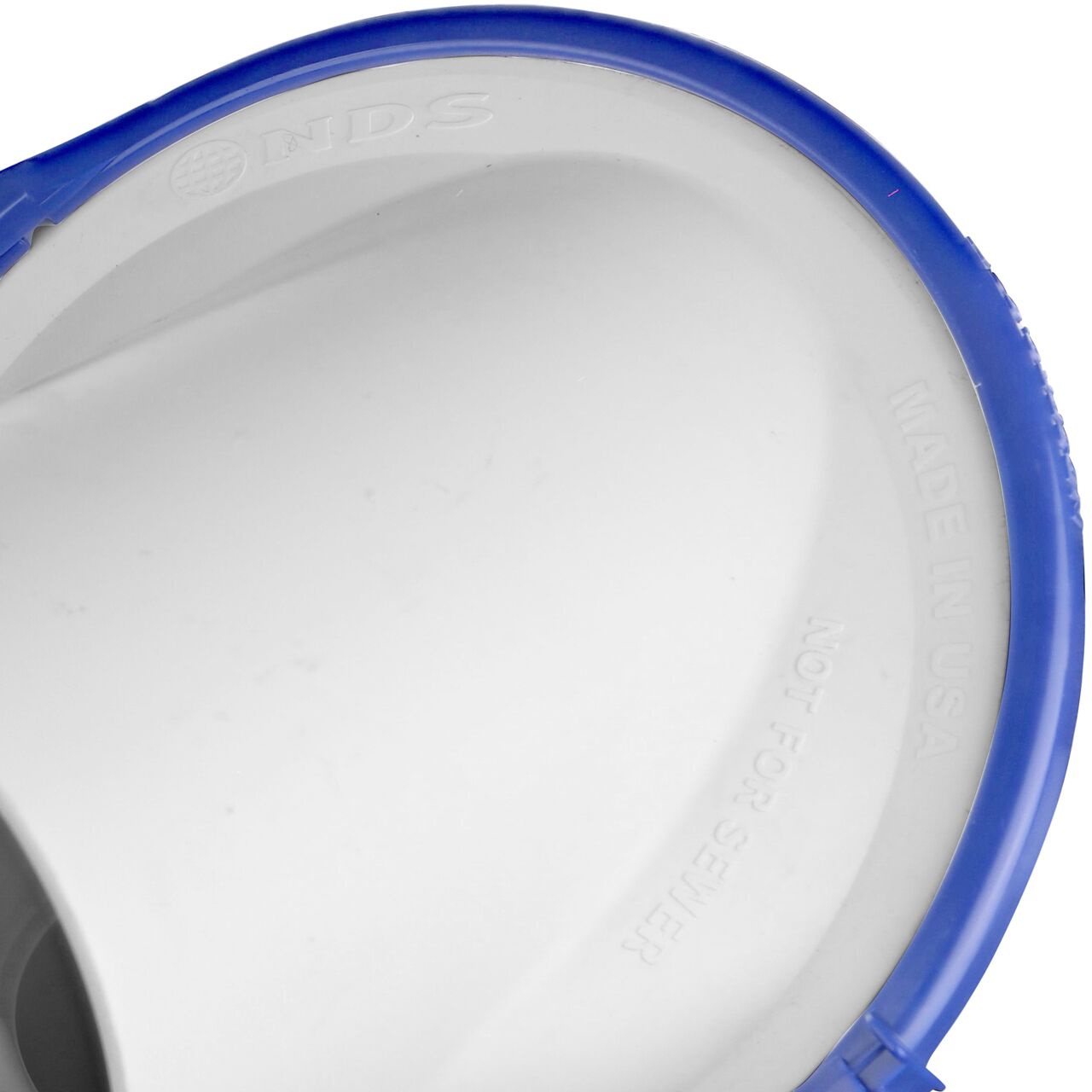 Closeup of any wording on the NDS PVC Variable-Angled elbow (NDS 4PVAF)