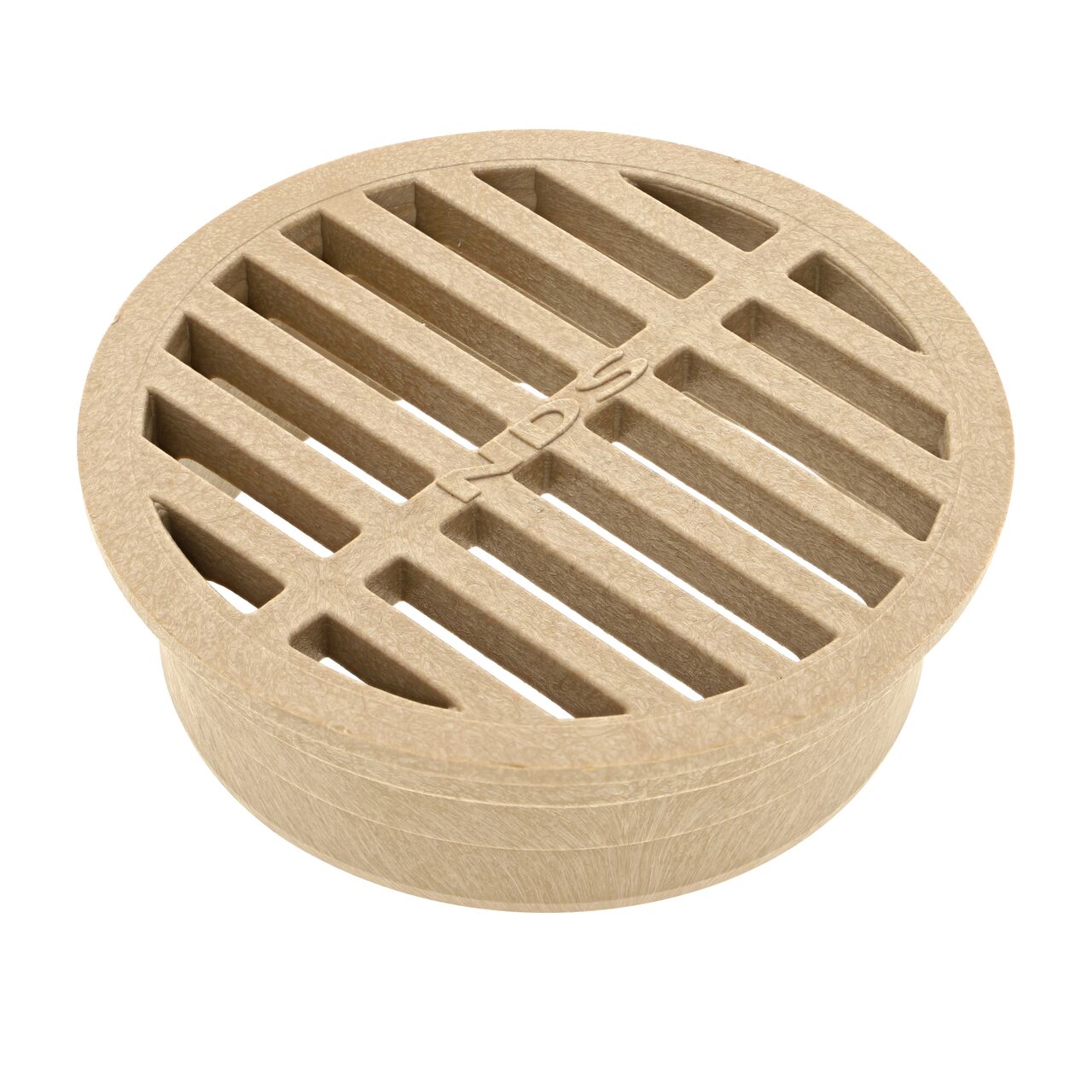 NDS 4 in. Round Grate made of sand plastic (NDS 13S)