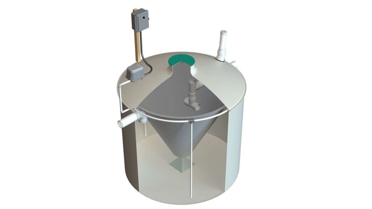 Whitewater-DF  - Fiberglass Tank - ISO Cutaway