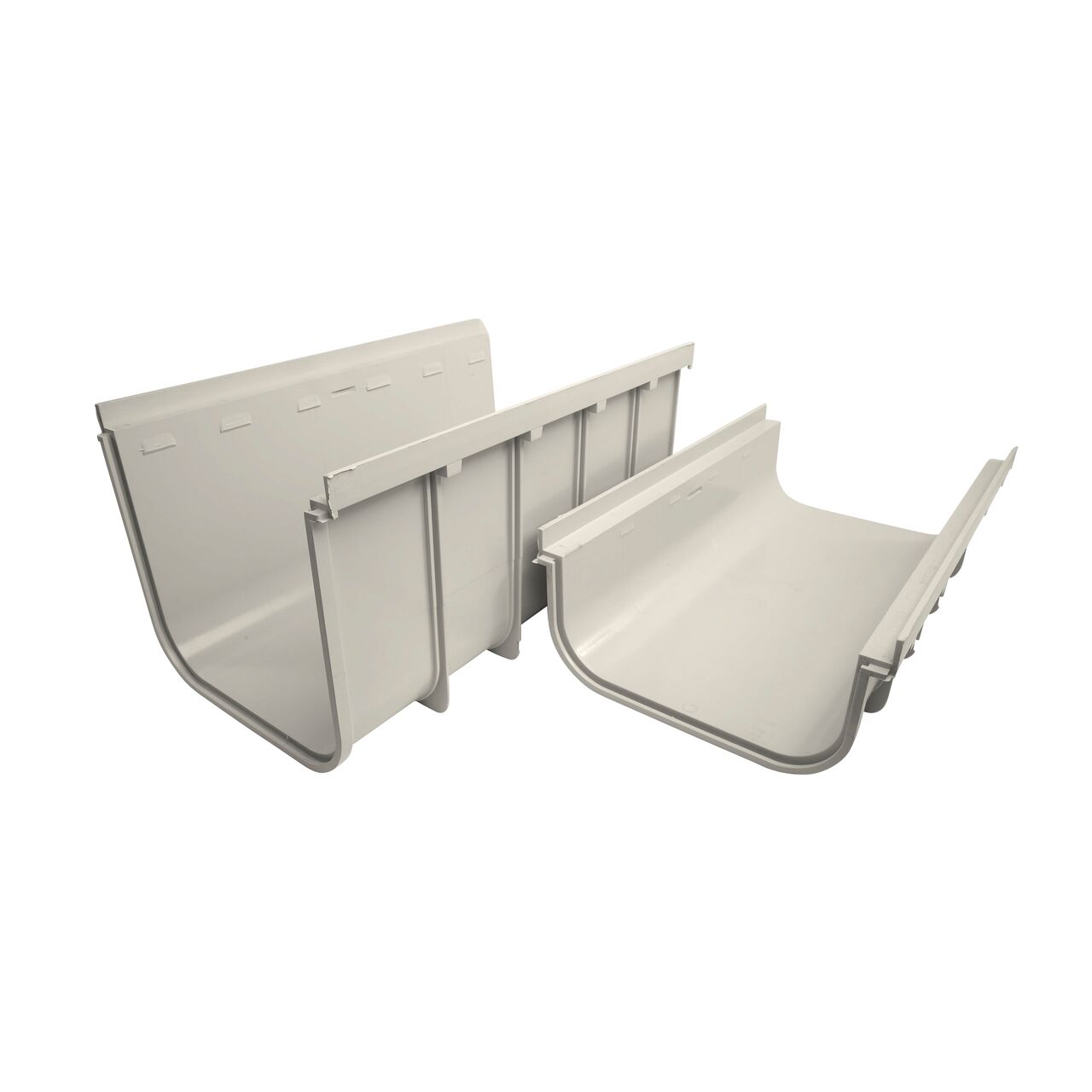 The 12 in. Pro Series Channel Drain is available in Shallow Profile or Deep Profile