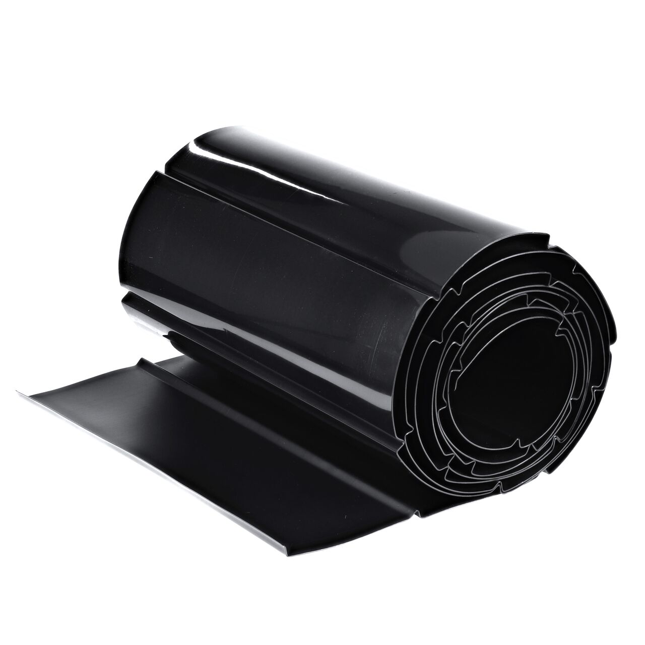 The 24 in. deep NDS Root Barrier Roll (NDS SM-2420) comes with flare-molded 90 degree root-deflicting ribs that protrude 1/2 in. from wall and placed 6-8 in. apart