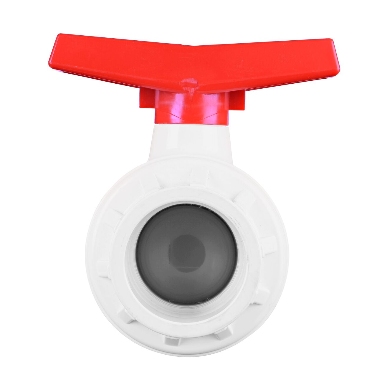 NDS 2-1/2 in. PVC IPS Ball Valve have a handle to easily rotate the ball and close off pipelines which is perfect for pool and spa, irrigation, and plumbing installations (NDS E1410-25)