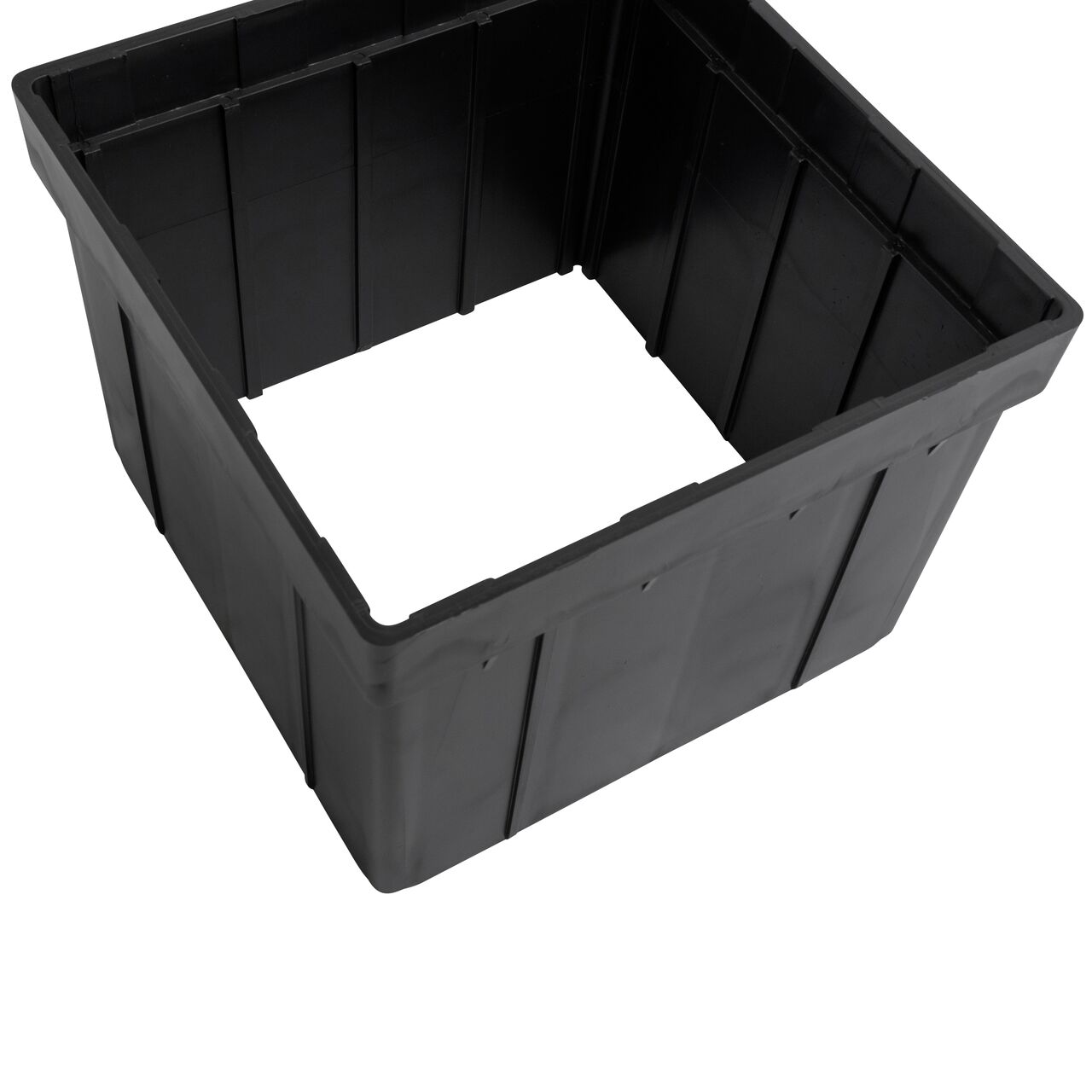Inside view of the 6 in. Riser for 9 in. Square Catch Basin Drain & Low-Profile Adapter Drain (NDS 916*, NDS 916)