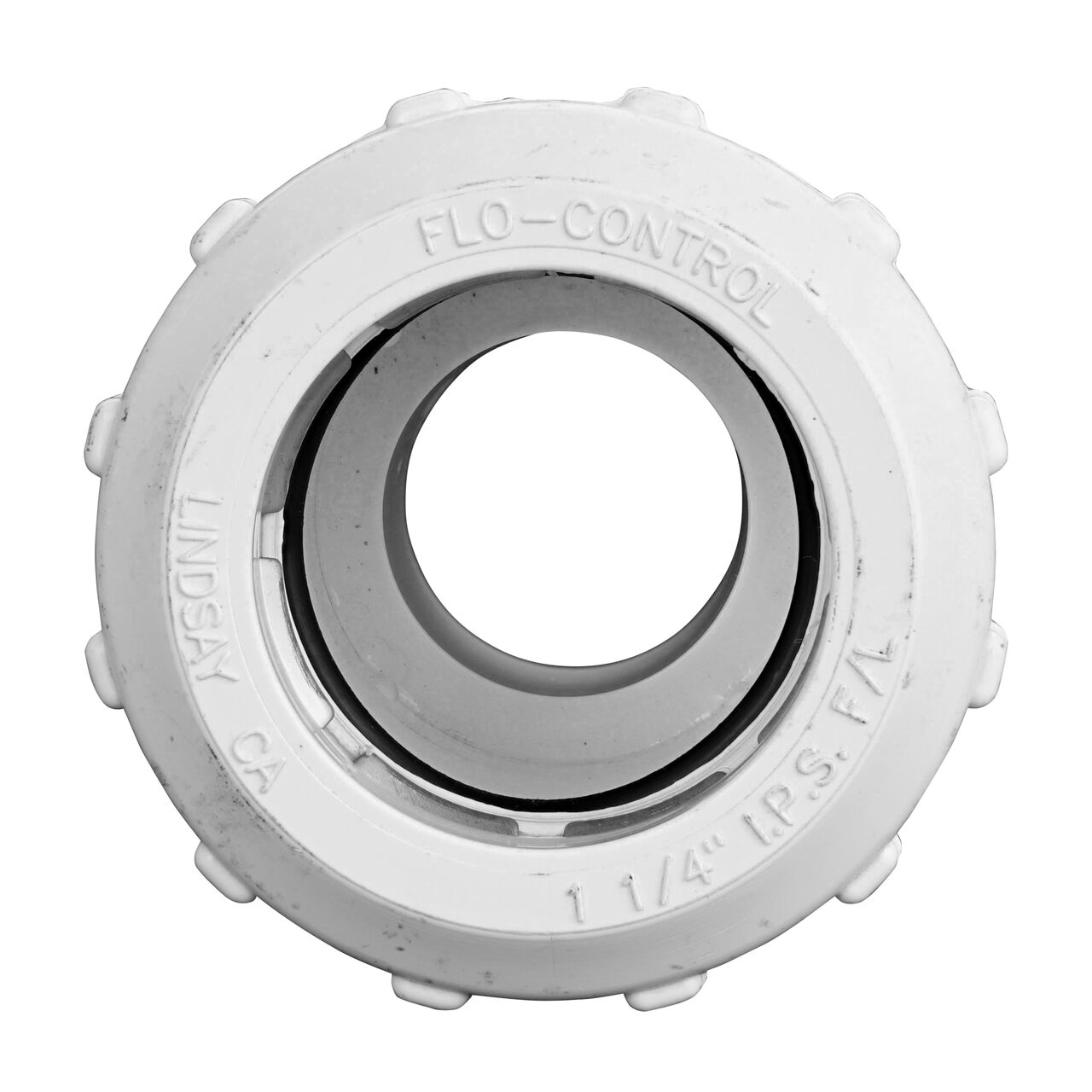 Steel Gripper and EPDM O-Ring provides a leak proof connection on the NDS 1 1/4 in. Flo Lock Gripper Adapter (NDS 135-12)