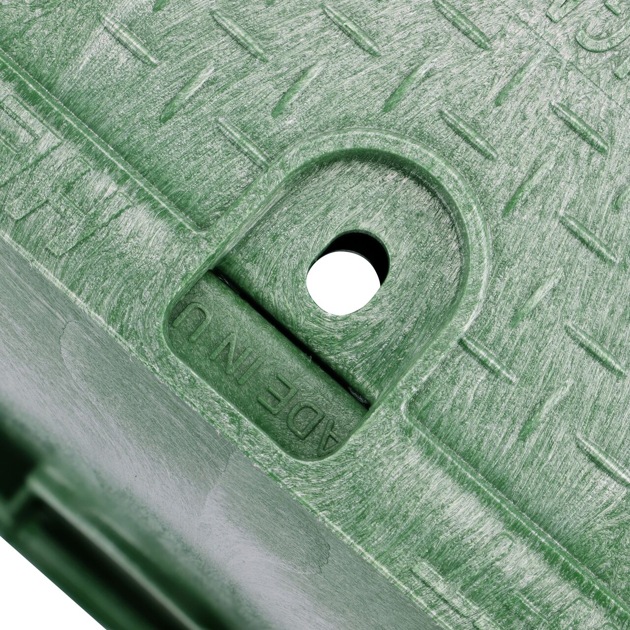 The valve box lid and bolt securely in place on the NDS 14 X 19 in. Rectangular Standard Series Green Box and Green Irrigation Control Valve Cover (NDS 114BCB) keeping components protected against the elements, foot traffic, lawn care equipment, and potential vandalism while keeping them out of sight