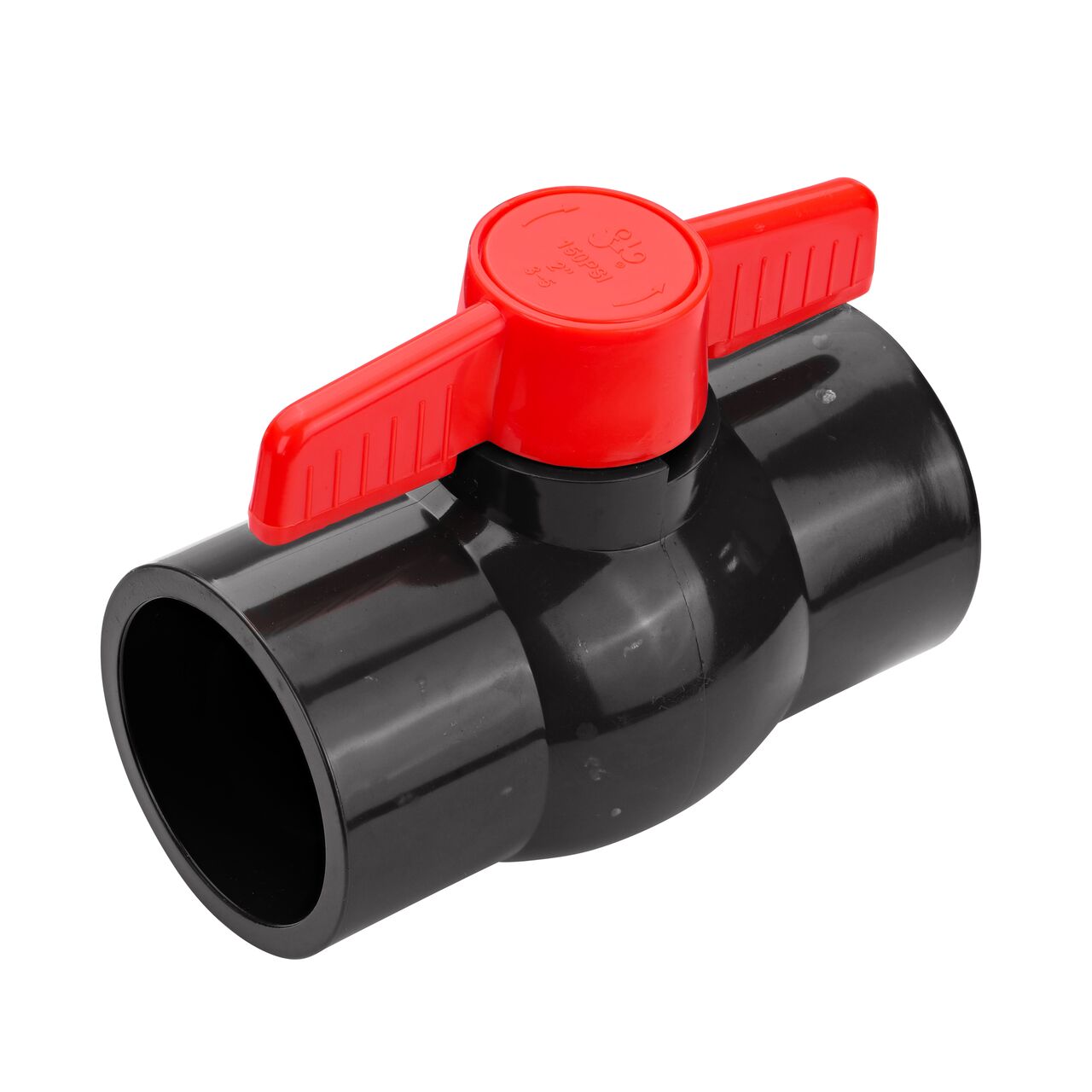Create a shut off point in your system with the NDS 2 in. PVC IPS Ball Valve with slip connections (NDS E1610-20)