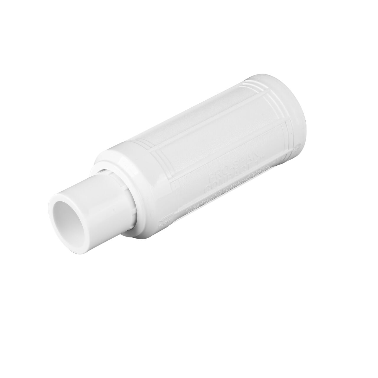 The compact design of the compact Pro-span 1 in. expansion repair coupling (NDS 118-10C) minimizes excavation around the damaged pipe.