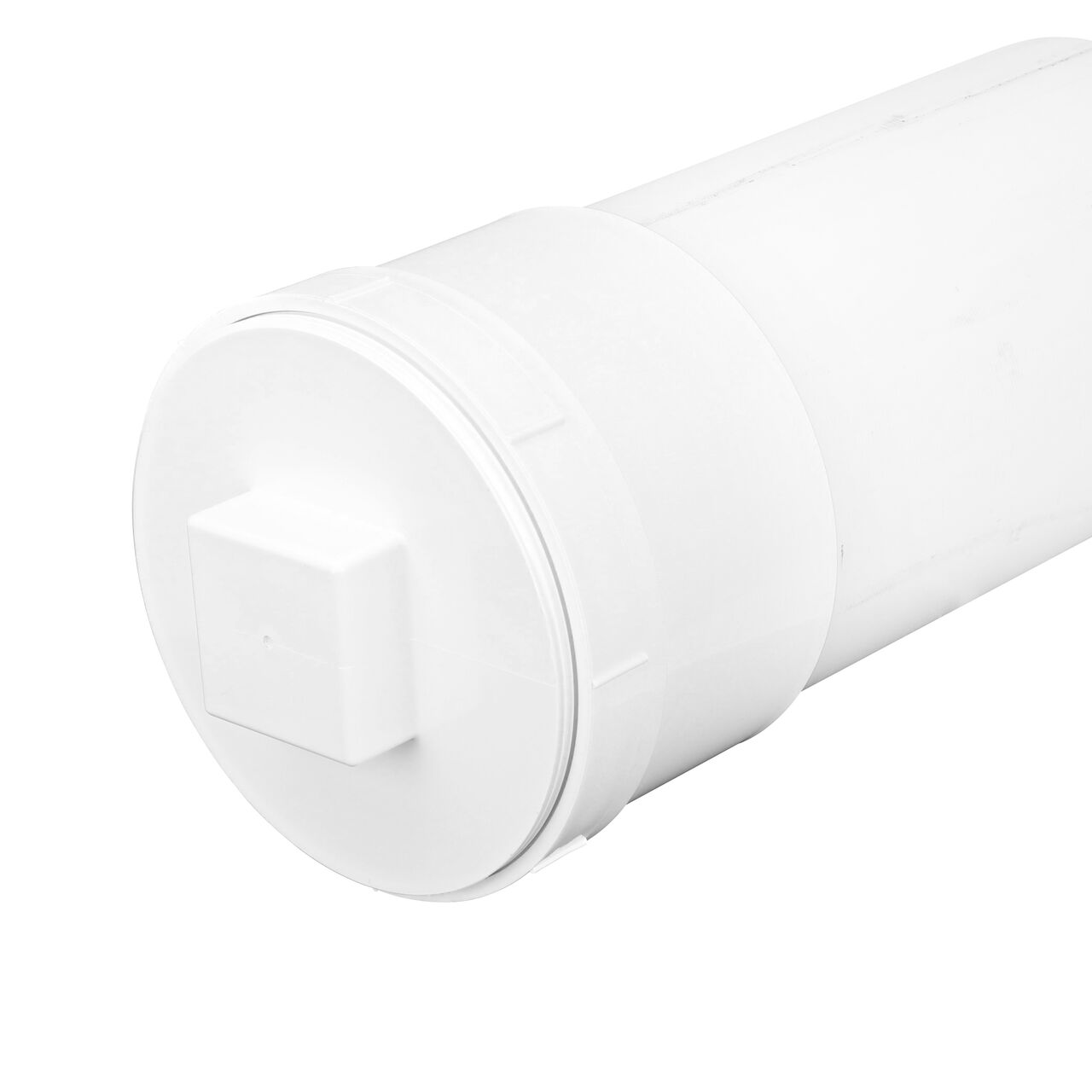 Vertical side view of the NDS 6 in. S&D PVC Female Adapter (NDS 613P)
