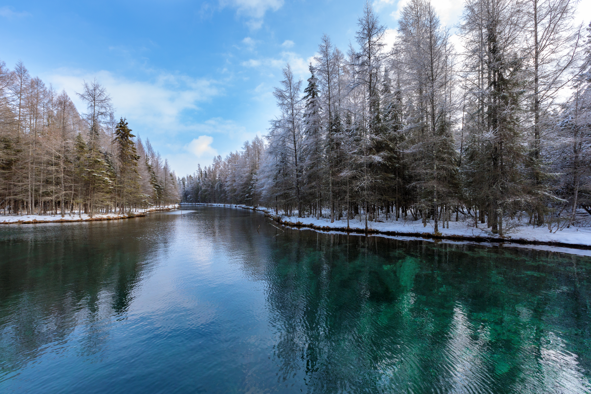 Winter Springs in the Upper Peninsula of Michigan