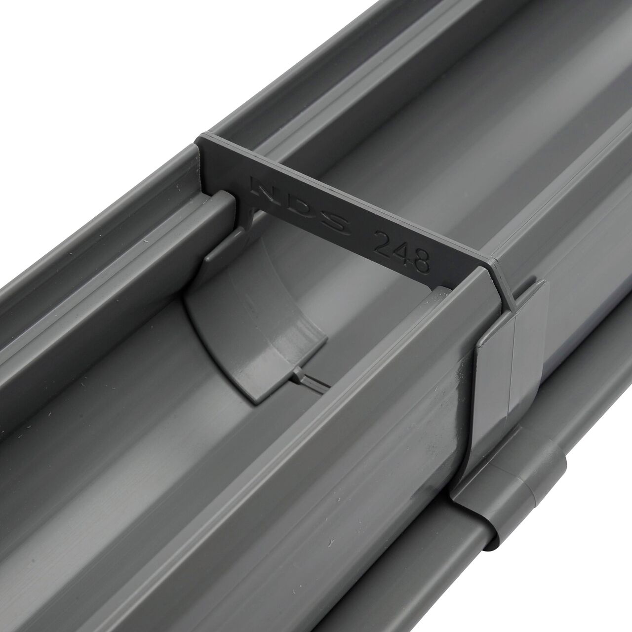 NDS Spee-D® Channel Drain Coupling (NDS 248*, NDS 248) securely connects two Spee-D® Channel Drains (NDS 400, NDS 400-10)