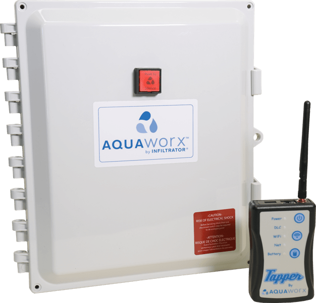 Aquaworx Control Panel & Tapper
