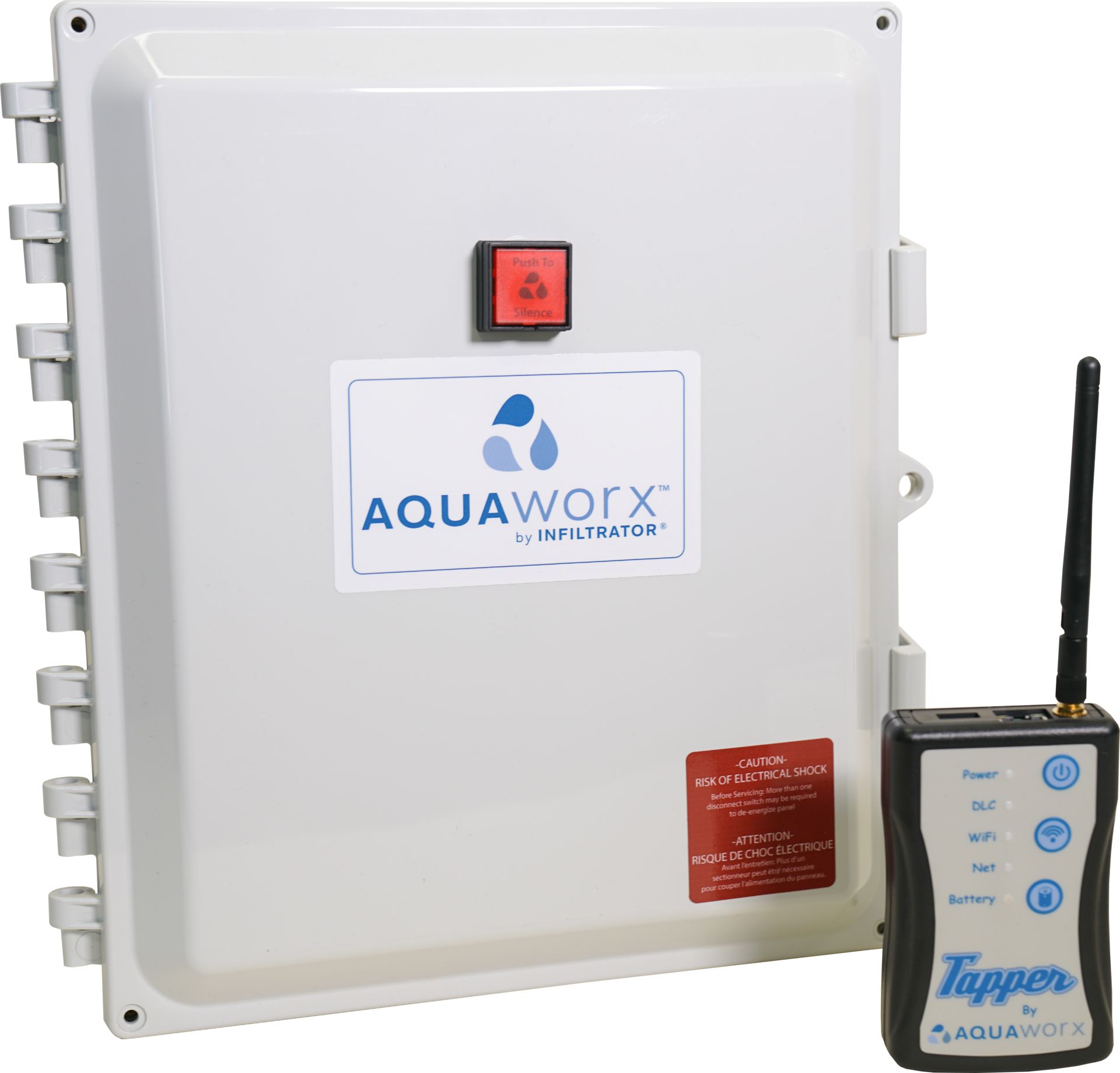 Aquaworx Control Panel & Tapper