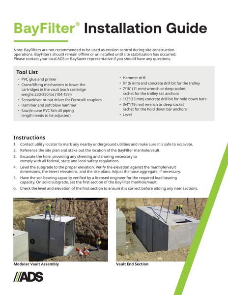 BayFilter Installation Guide