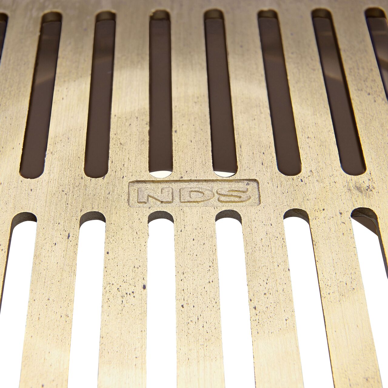 Closeup of the NDS 6 in. Square Grate (NDS 921B)