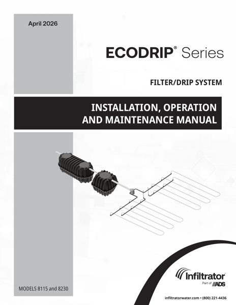 ECODRIP Installation, Operation, and Maintenance Manual
