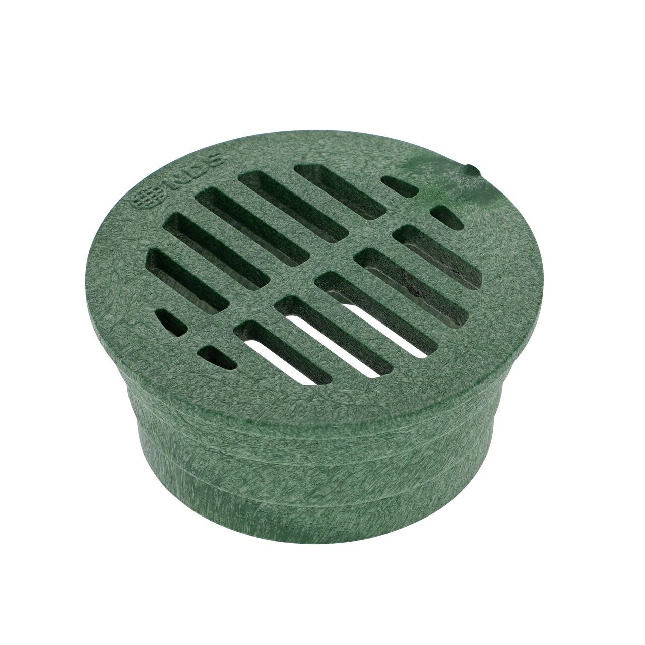 NDS 3 in. Round Grate made of green plastic (NDS 16*, NDS 16)