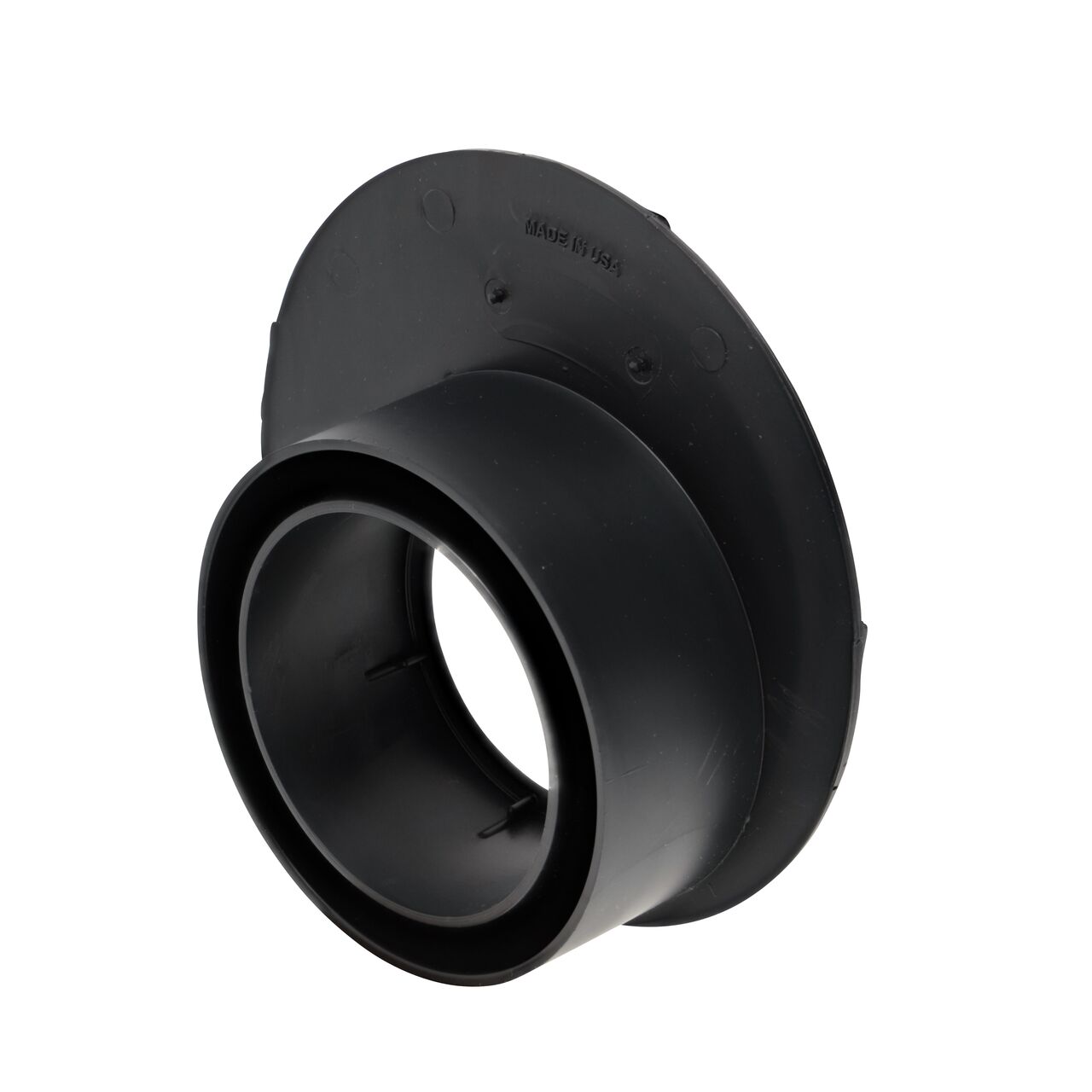 NDS Offset Outlet Adapter (NDS 1245) connects Catch Basin Drains to 3 in. & 4 in. Drain Pipes