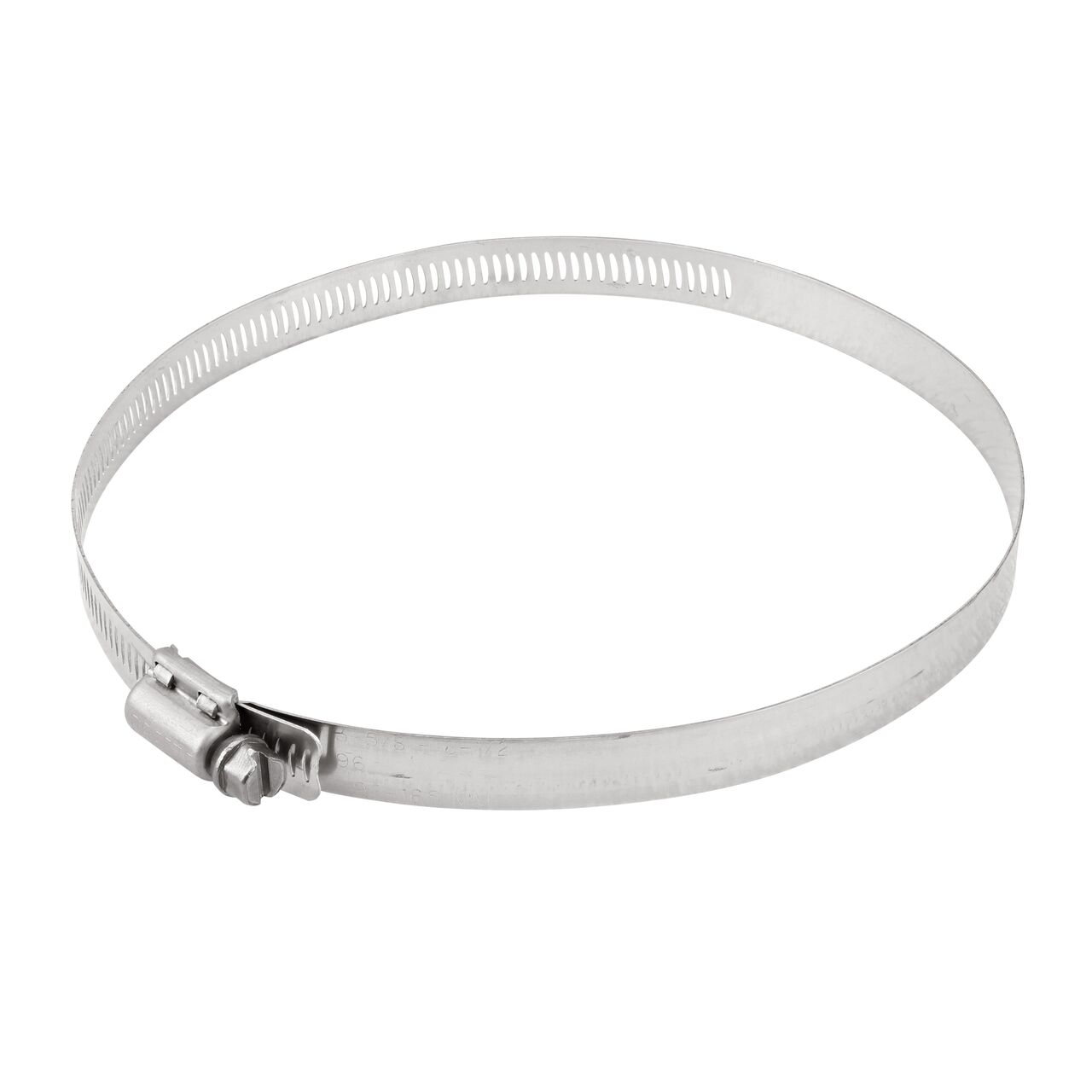 The NDS SAE 96 Worm Drive Hose Clamp with Aero Seal 1/2 in. band width (NDS 64096H) has a heavy duty 4-piece Quadra-Lock design to provide strength and stability; includes underside plate for added strength