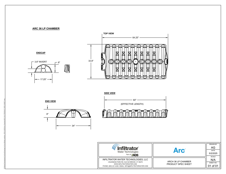 Arc 36 LP Standard Detail