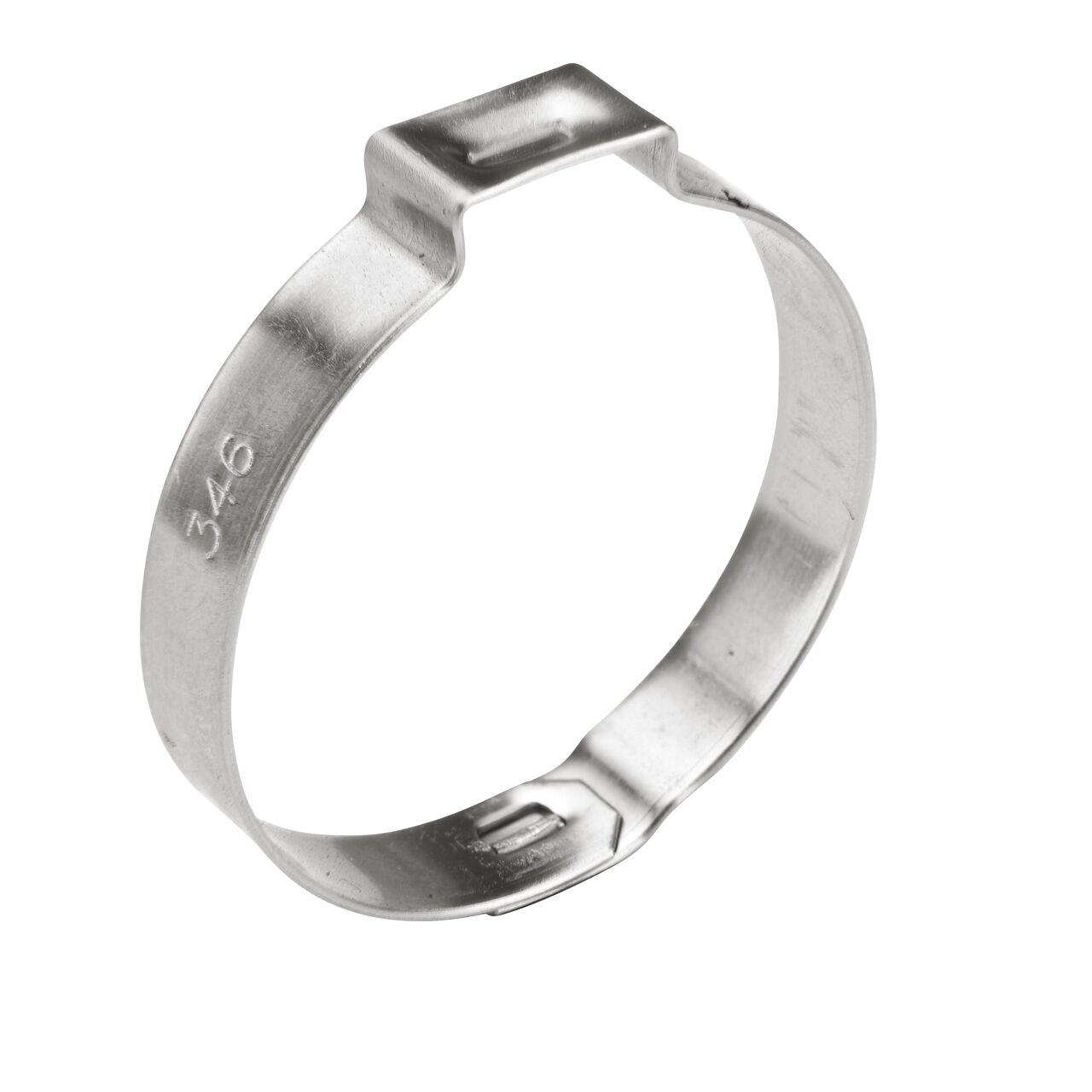 The durable NDS 346R Stainless Steel Pinch Clamp (NDS NC-155000-021) is made of 100% series 300 stainless steel.