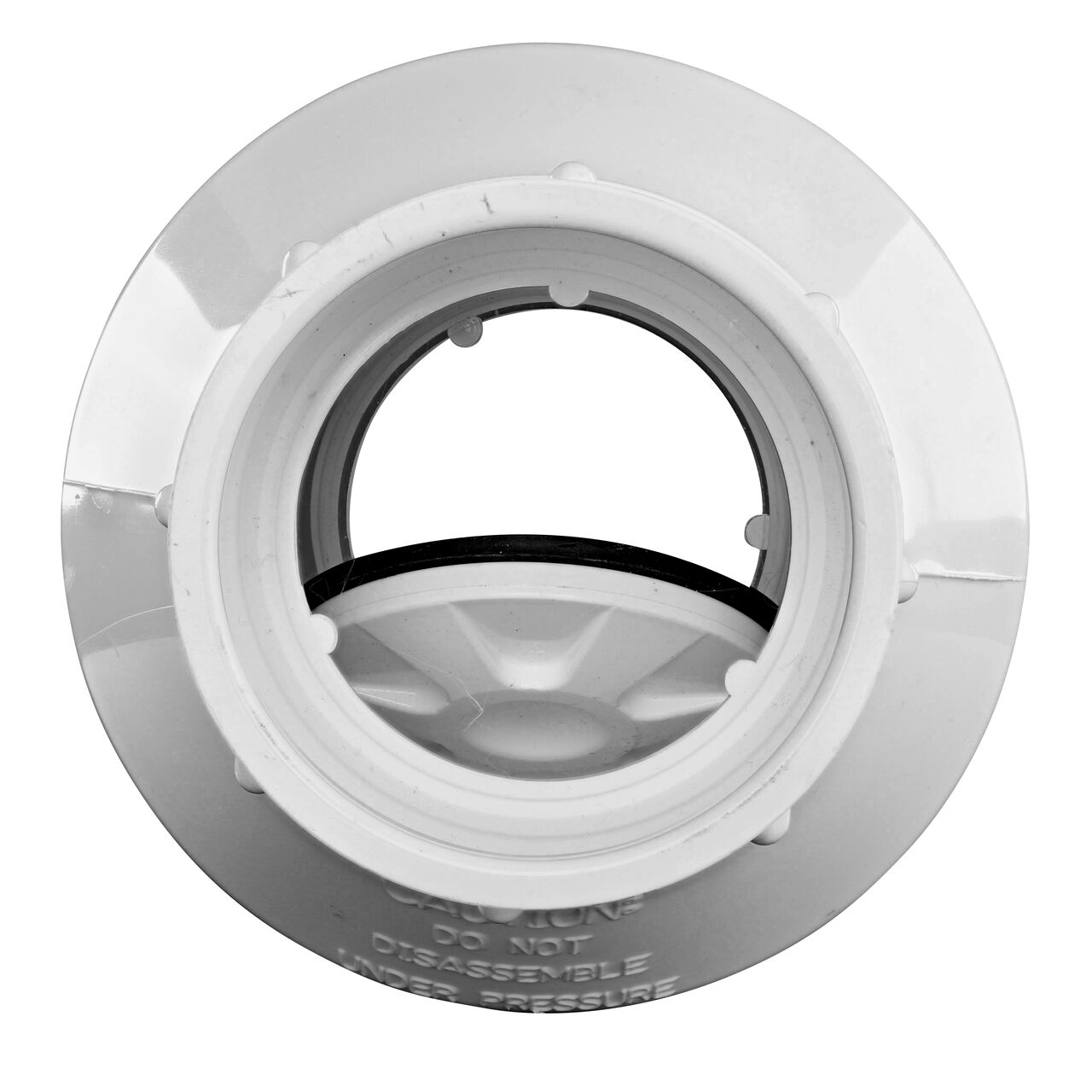 Direct water flow through your irrigation system through the valve on the NDS White 2 in. slip end by slip end PVC Swing Check Valve (NDS 1520-20)