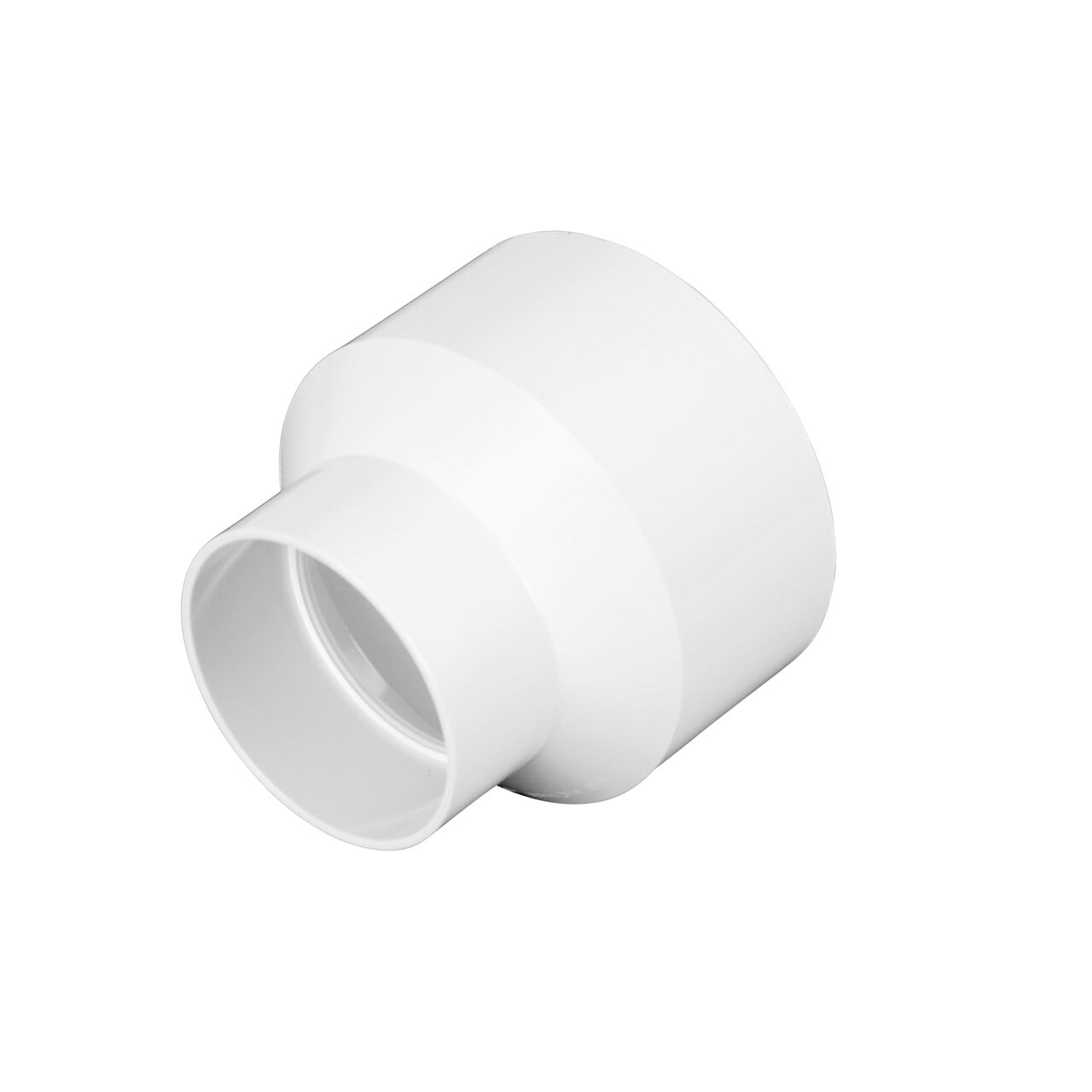 View of the S&D Reducer Coupling with the 6 in. S&D hub pipe connection end facing camera (NDS 6P07)