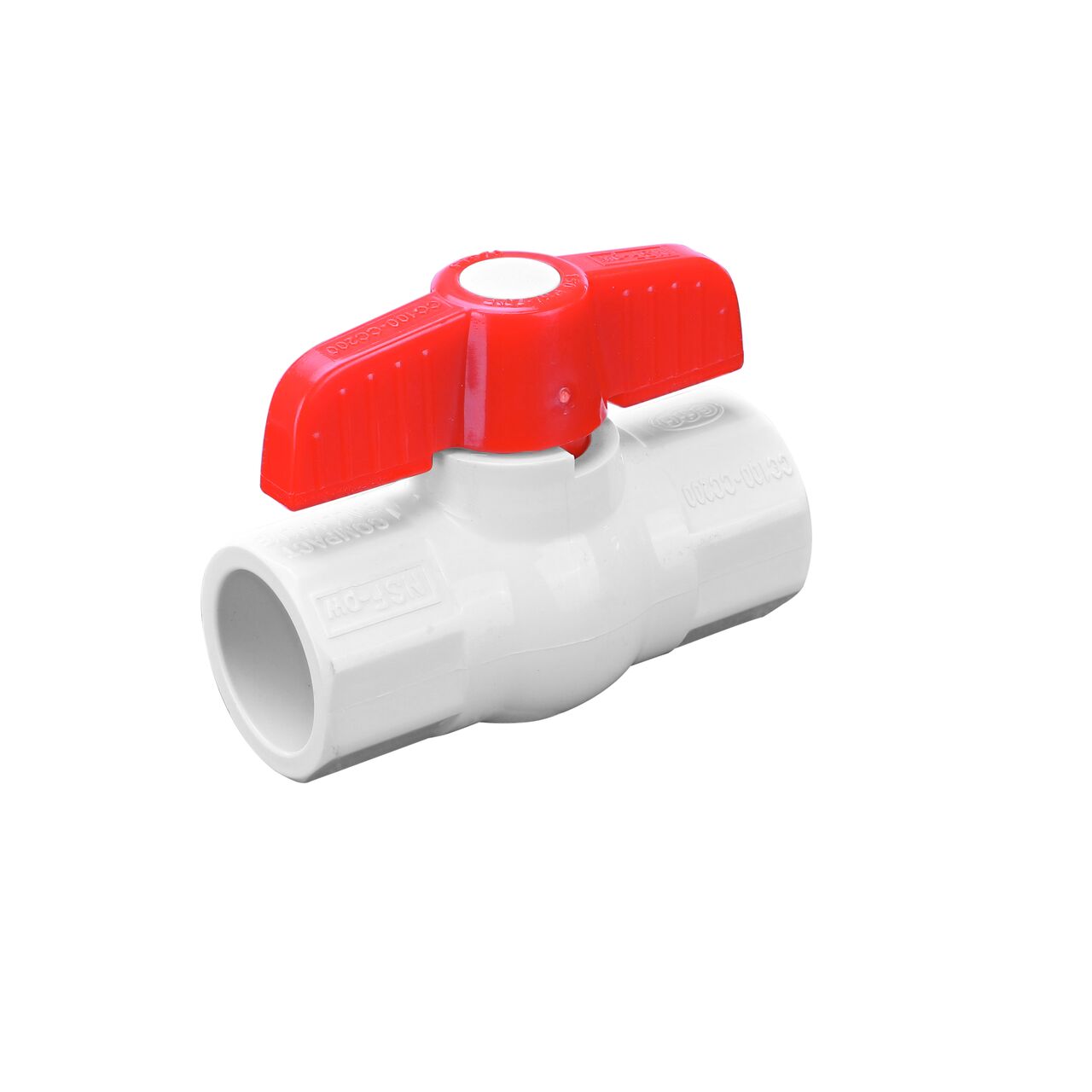 NDS PVC IPS Ball Valve is a leak-resistant valve connects two 3/4 in. Sch. 40 pipe ends in an irrigation or other pressurized system and prevents the backflow of water (NDS E1410-07)