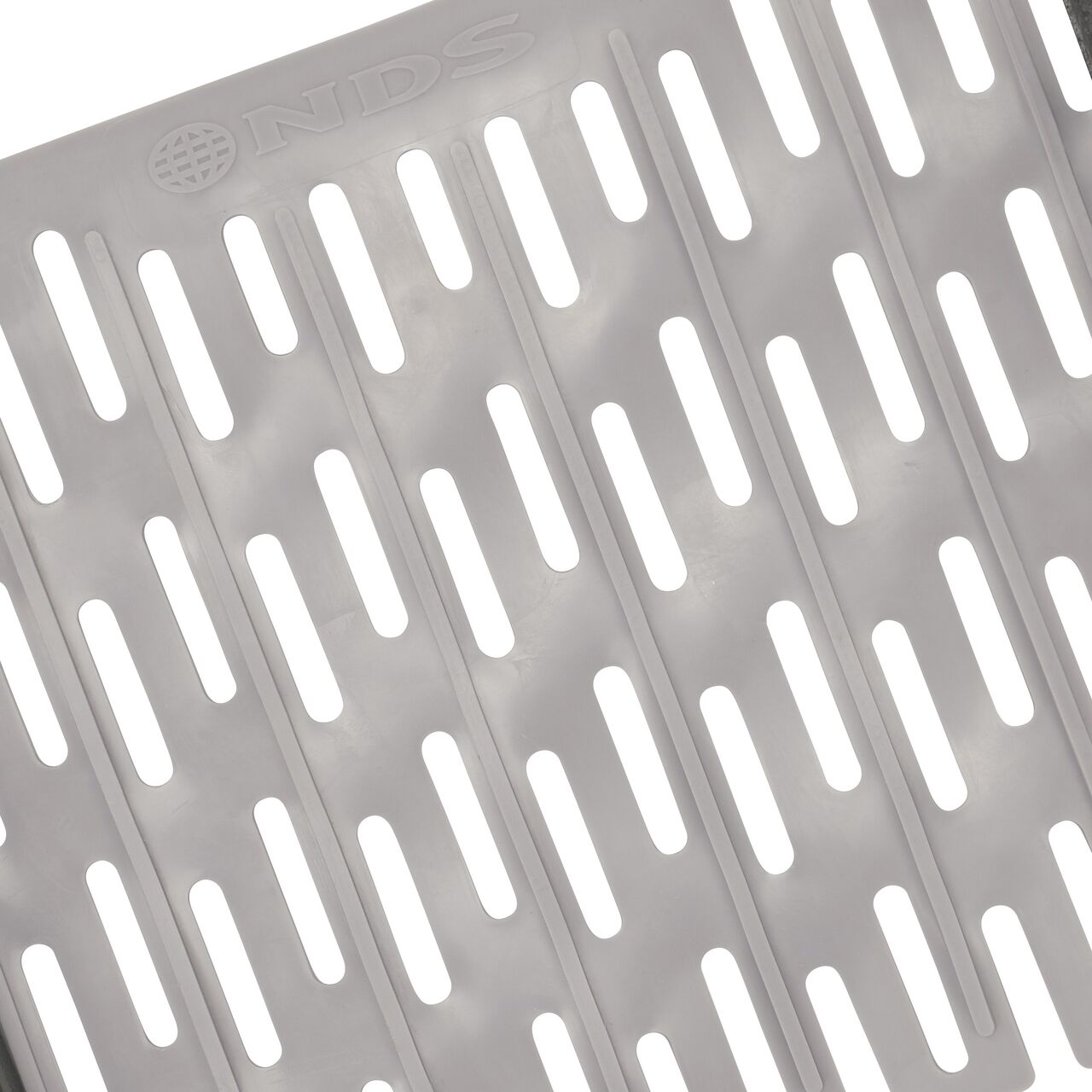 The raised ribs on the NDS Trunk Protector (NDS TP-128) protect the tree bark while the slotted vents allow the tree to breathe