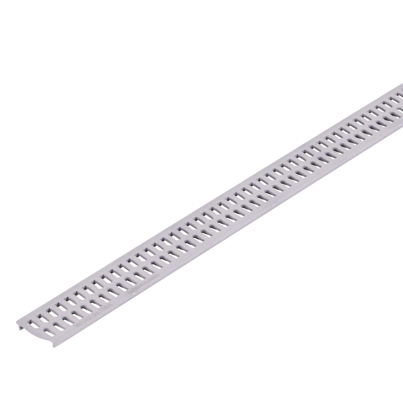 Gray Plastic Mini Channel™ Drain Grate (NDS 541-1*, NDS 541)