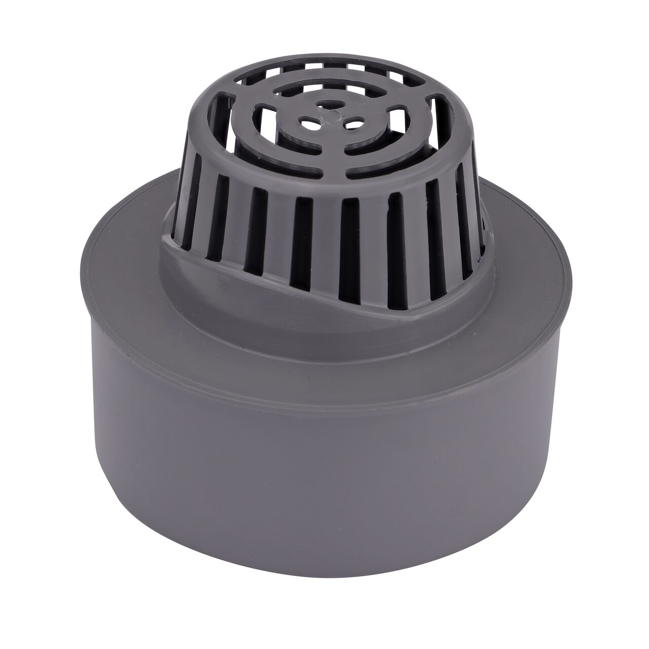 NDS Spee-D® Channel Drain Bottom Outlet connects to 3 in. & 4 in. sewer and drain fittings (NDS 2350)