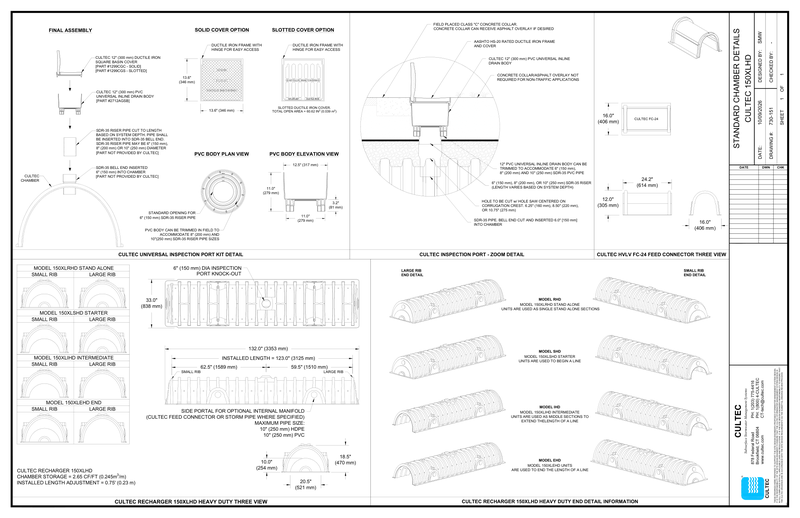 150XLHD Cultec Details
