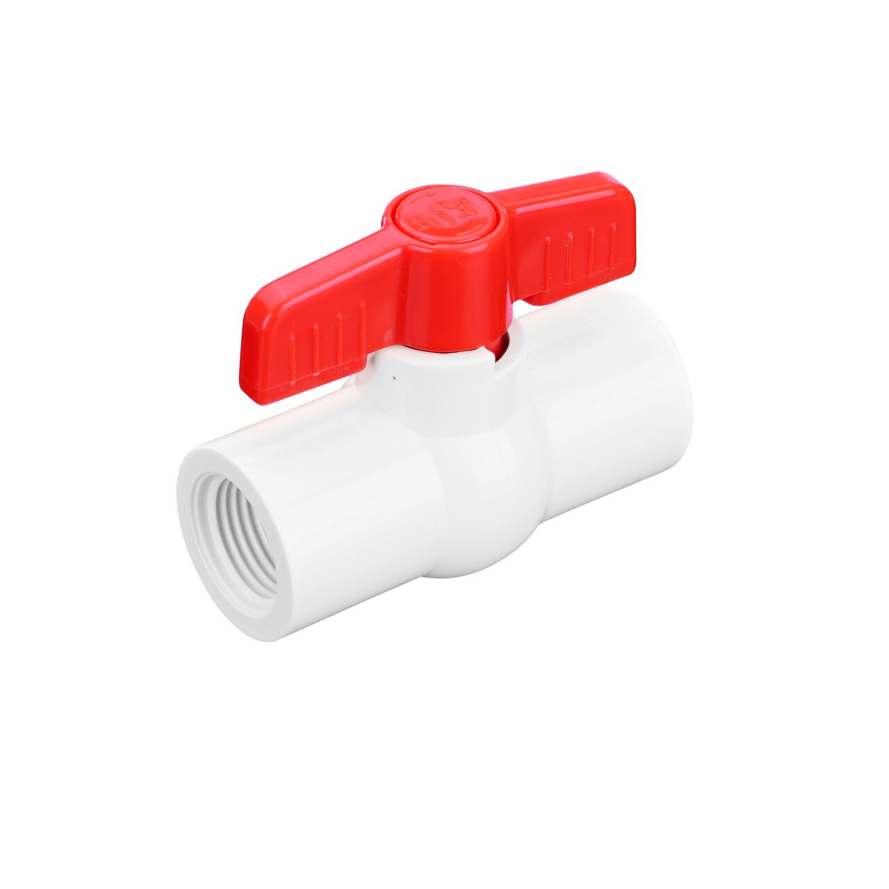 NDS PVC IPS Ball Valve is  leak-resistant valve connects two 1/2 in. FPT Sch. 40 pipe ends in an irrigation or other pressurized system and prevents the backflow of water (NDS E1320-05)