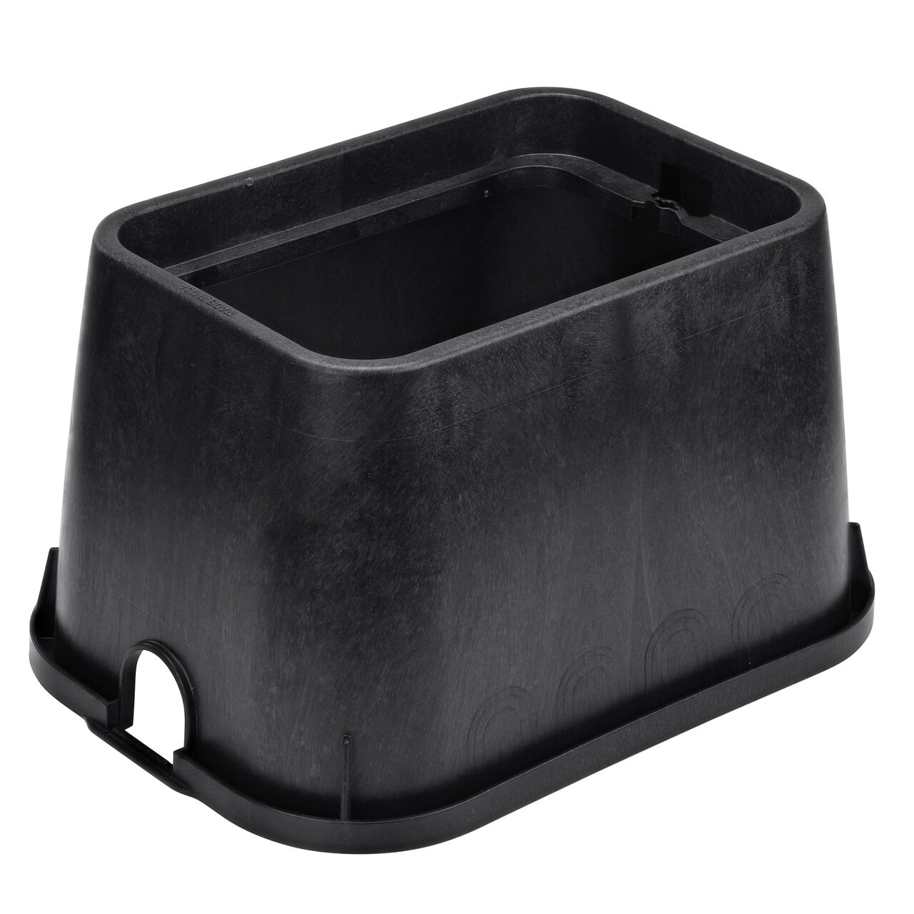 The NDS 14 in. X 19 in. Rectangular Standard Series Valve Box is a 12 in. high Black Box that protects and conceals components (NDS 113B)