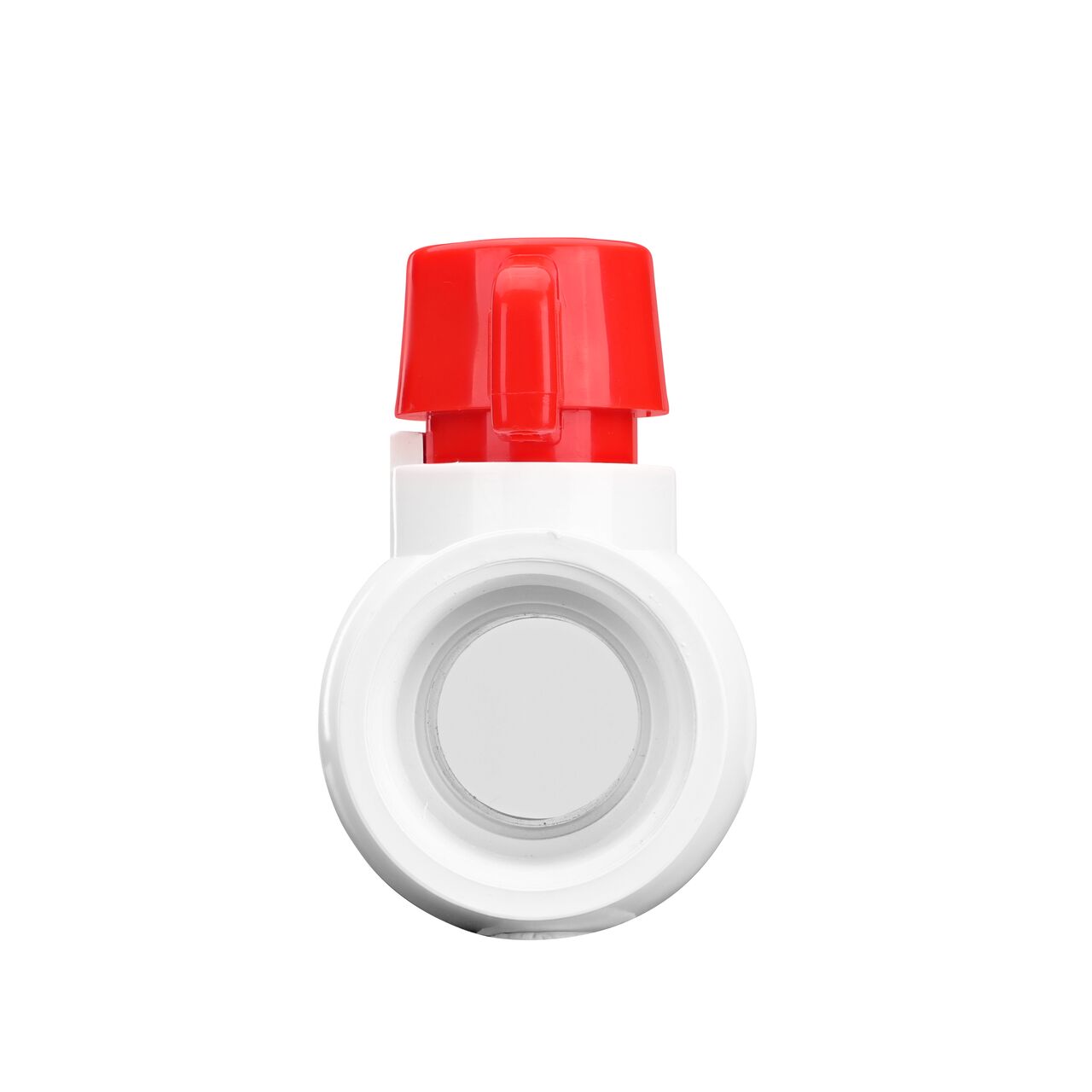 NDS 1-1/4 in. PVC IPS Ball Valve direct water flow one-way through pipes when the ball valve opens that is perfect for pool and spa, irrigation, and plumbing installations (NDS E1320-12)
