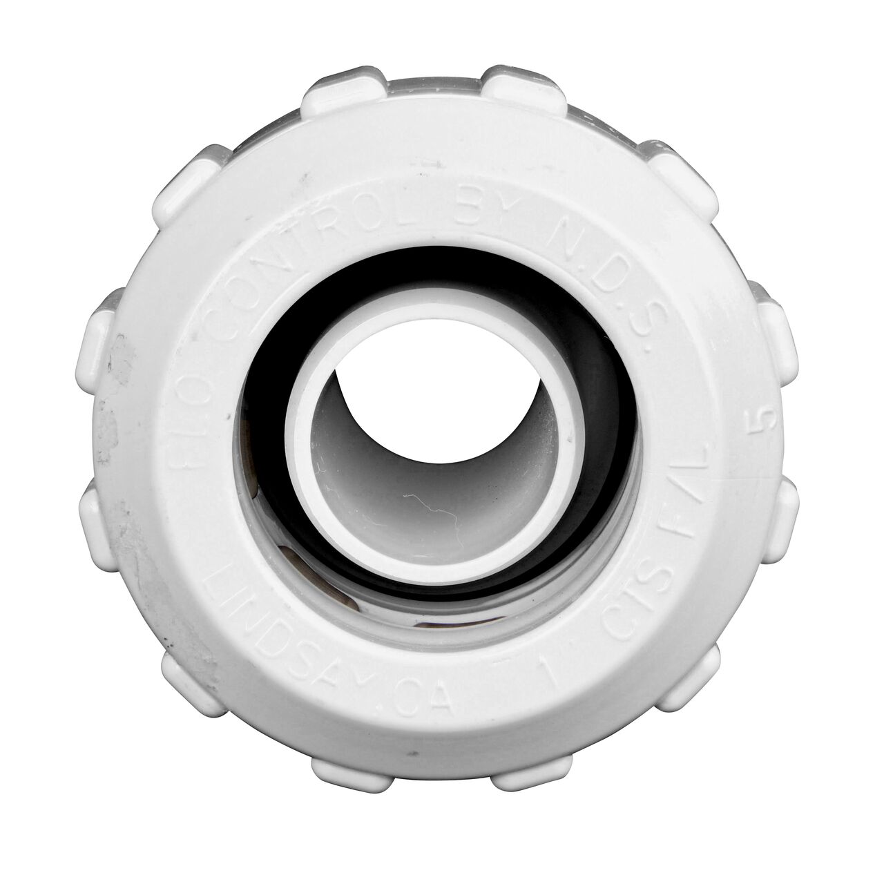 Steel Gripper and EPDM O-Ring provides a leak proof connection on the NDS 1 in. SDR-9 CTS X 1 in. FPT Flo-Lock™ Gripper Adapter (NDS 731-10)