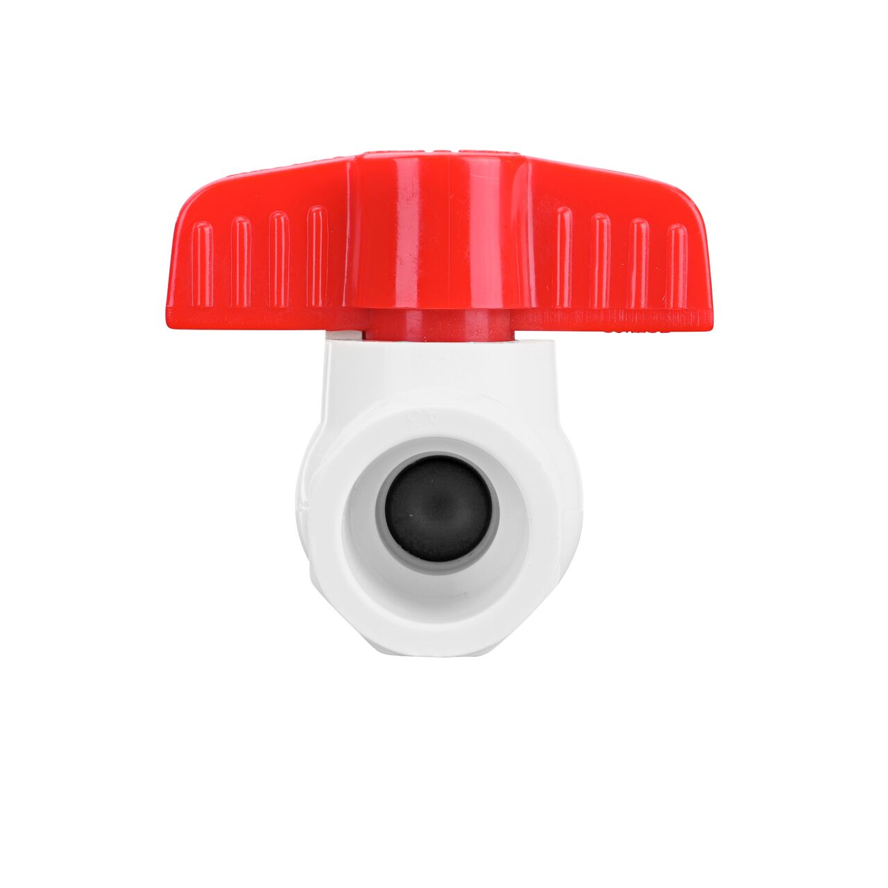 NDS 1/2 in. PVC IPS Ball Valve have a handle to easily rotate the ball and close off pipelines which is perfect for pool and spa, irrigation, and plumbing installations (NDS E1410-05)